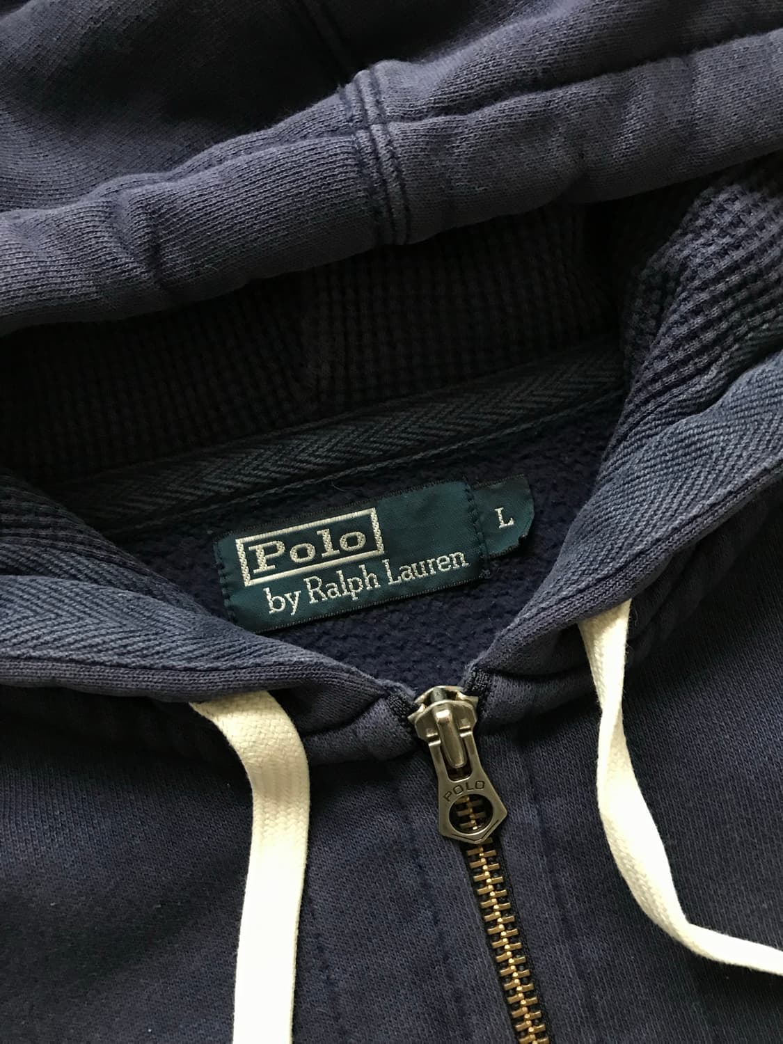 폴로 랄프로렌 포니로고 써멀 헤비 후드집업 네이비 상품이미지7