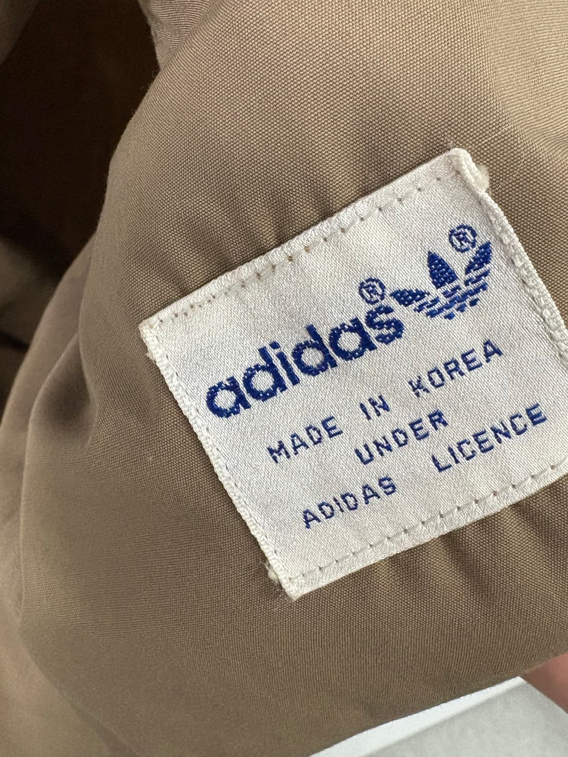 아디다스 베이지 자켓 상품이미지5