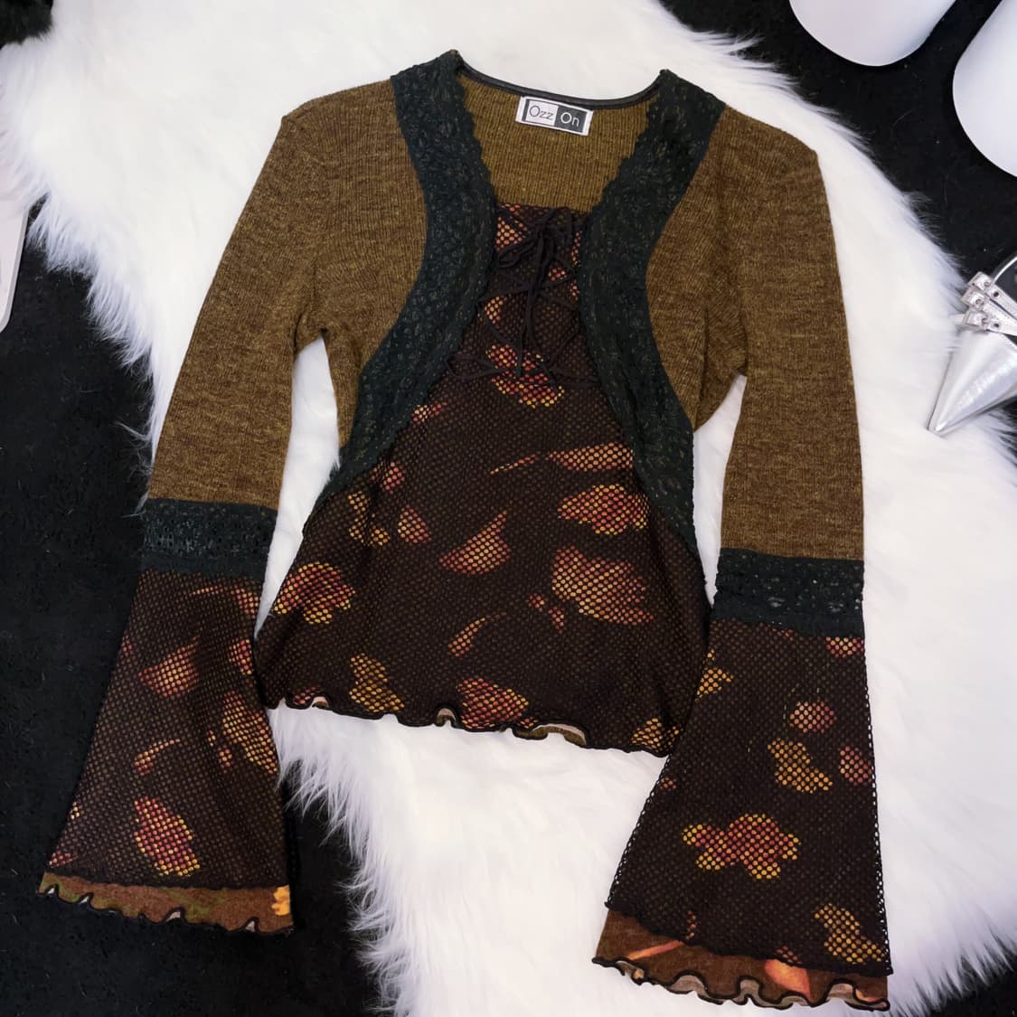 Ozz On Oriental Eyelet Knit 상품이미지2