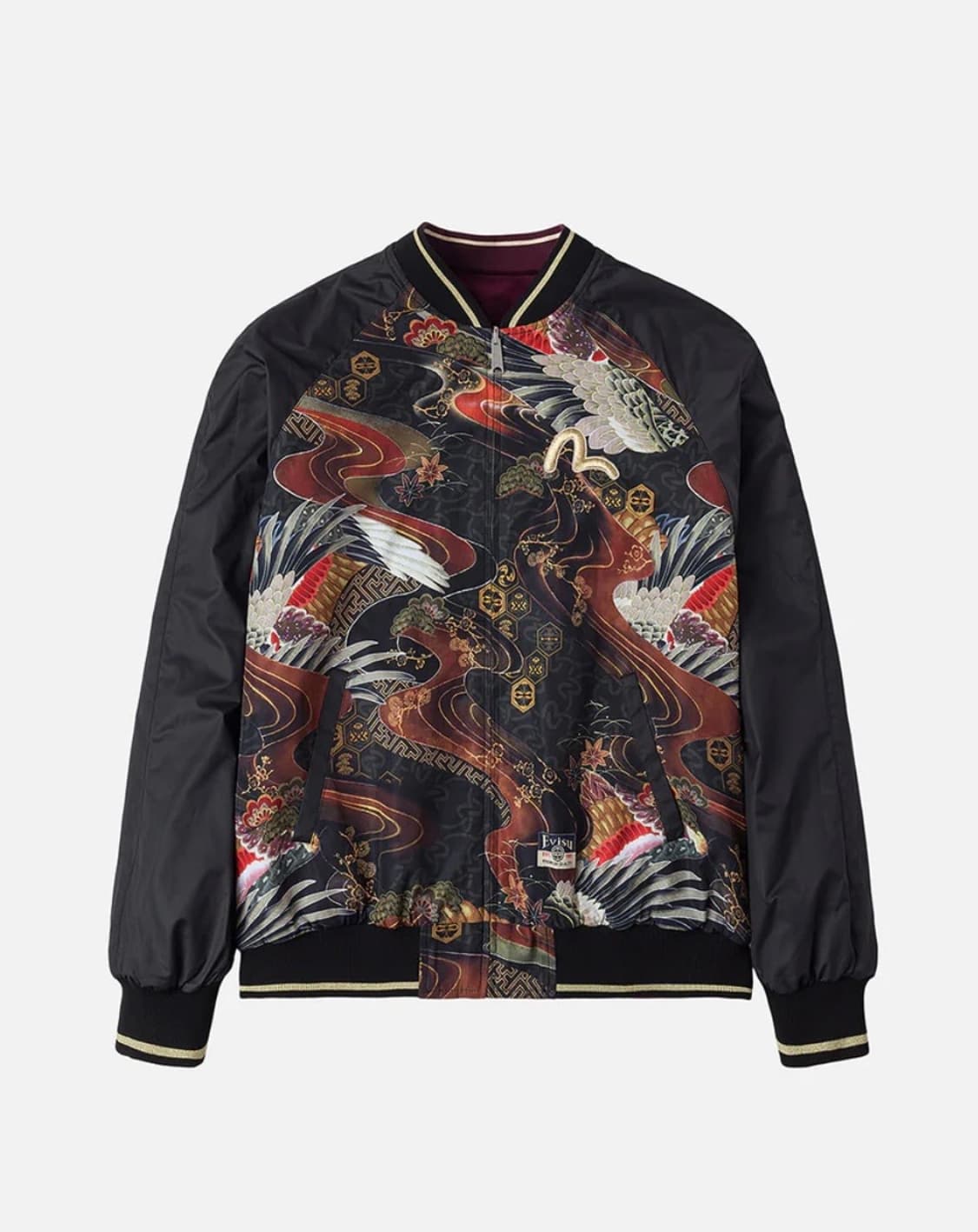 에비수 리버시블 봄버 자켓 상품이미지3