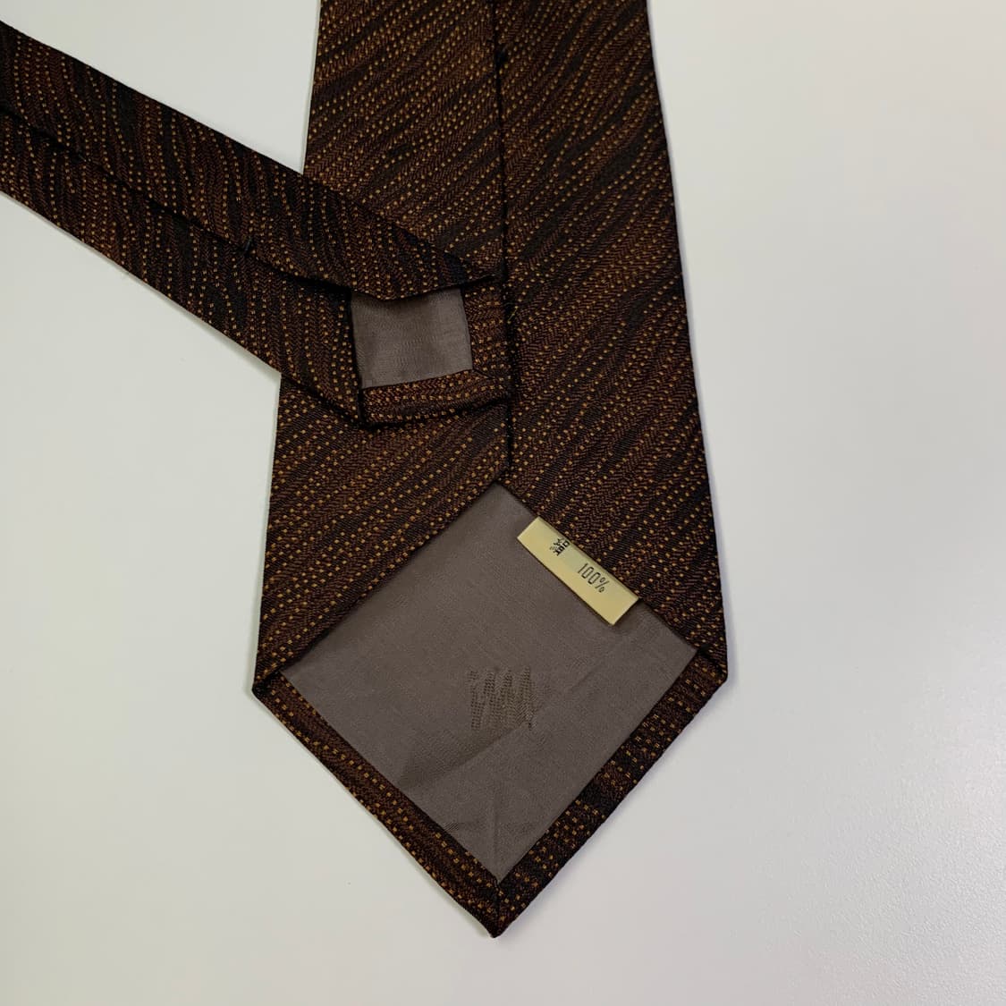 이세이미야케 택 달린 미사용품 명품넥타이 100실크 8.8cm 상품이미지6