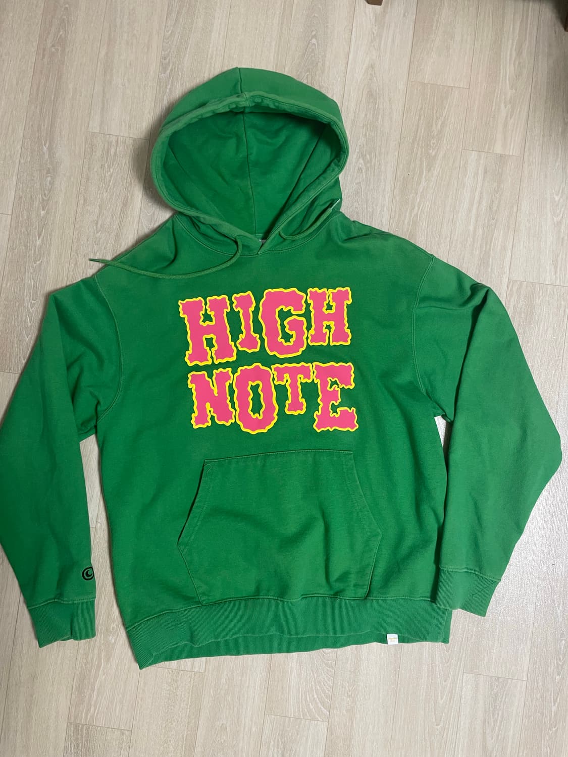 카비시 HIGH NOTE HOODIE GREEN / m 상품이미지1