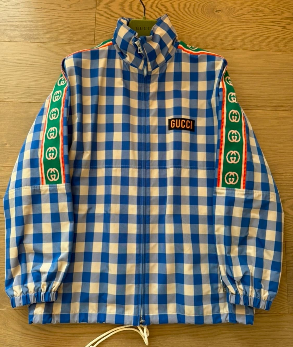 구찌 파인애플 체크 자켓 48사이즈 상품이미지2
