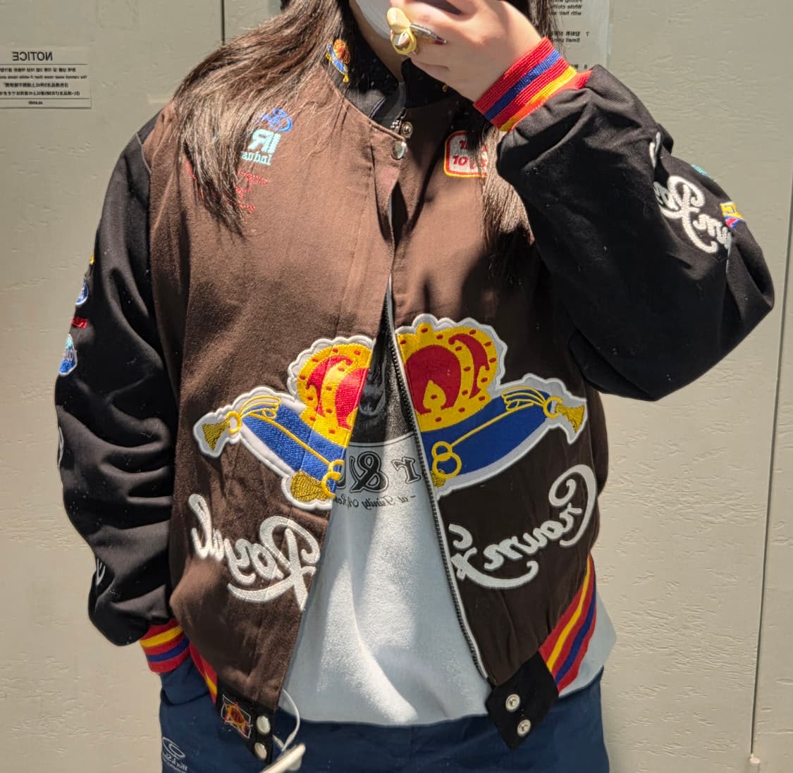 VINTAGE 왕관 레이싱자켓 상품이미지7