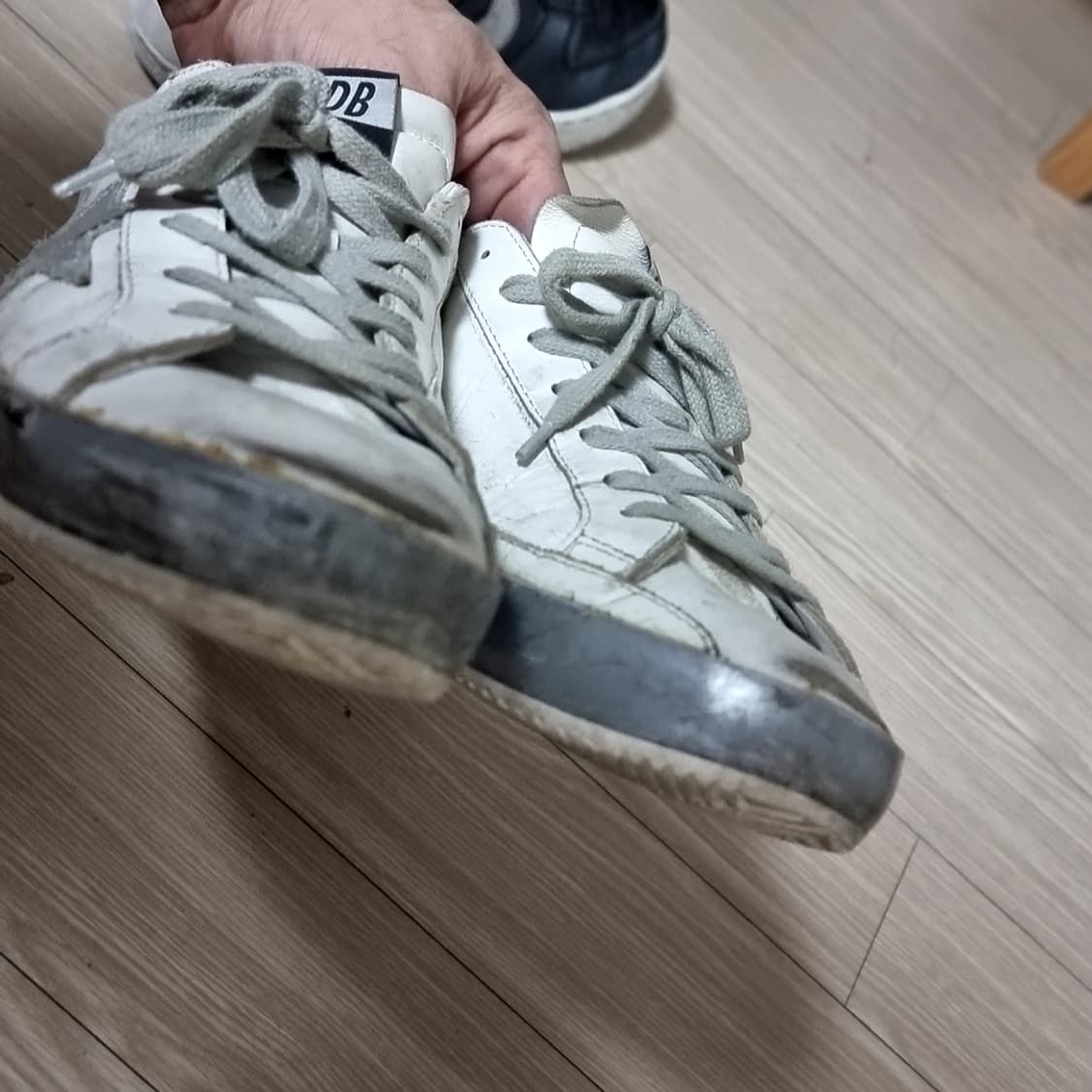 골든구스 화이트 실버 스타 스니커즈(275-280) 상품이미지6