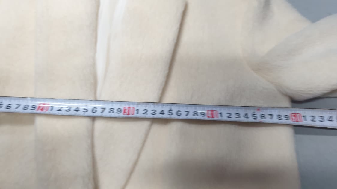 DEWL 아이보리 알파카 코트 M 상품이미지4