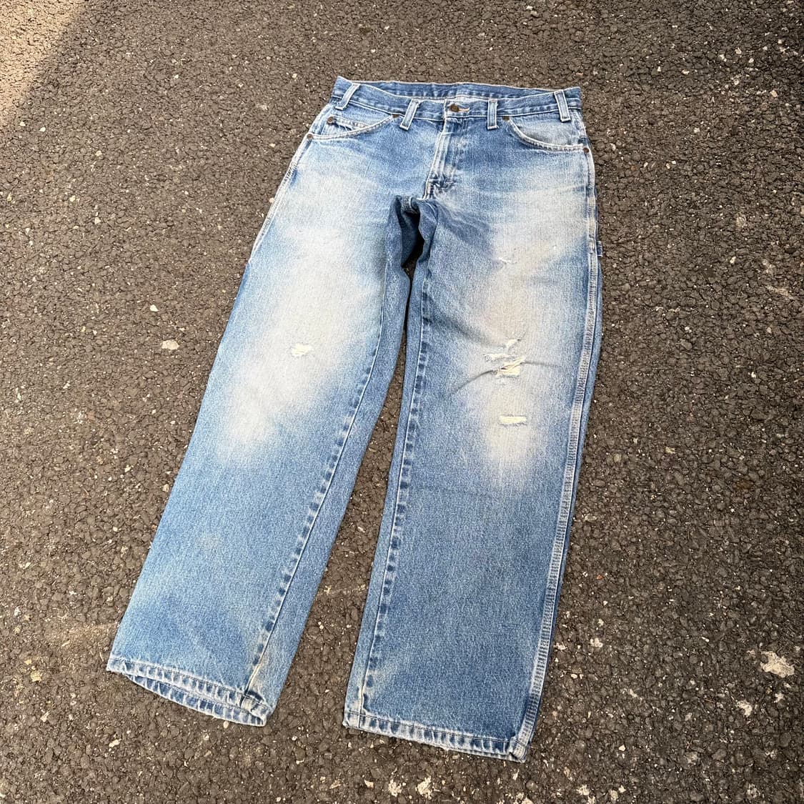 10s 디키즈 1993 싱글니 카펜터 데님팬츠 상품이미지4