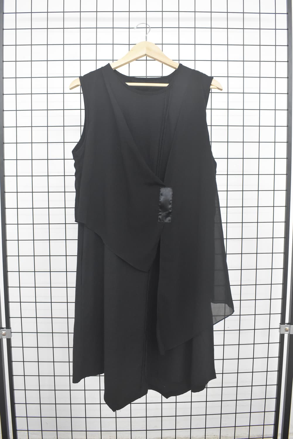Black Layered Dress 상품이미지4