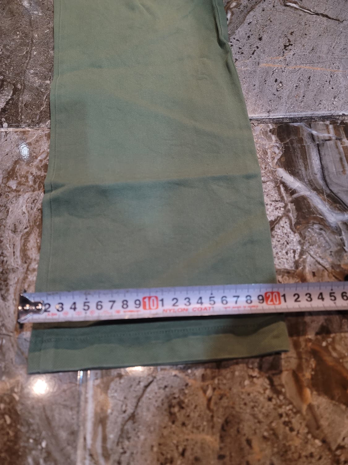 비즈빔 올리브 그린 색상 면바지 상품이미지9