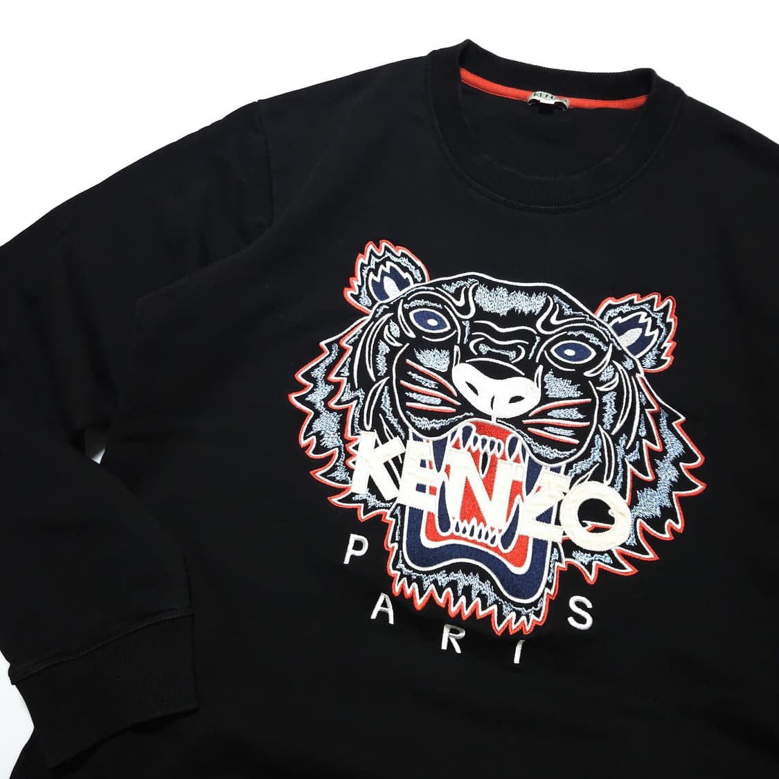 겐조 KENZO 타이거 자수 스웻셔츠 맨투맨 블랙 상품이미지2
