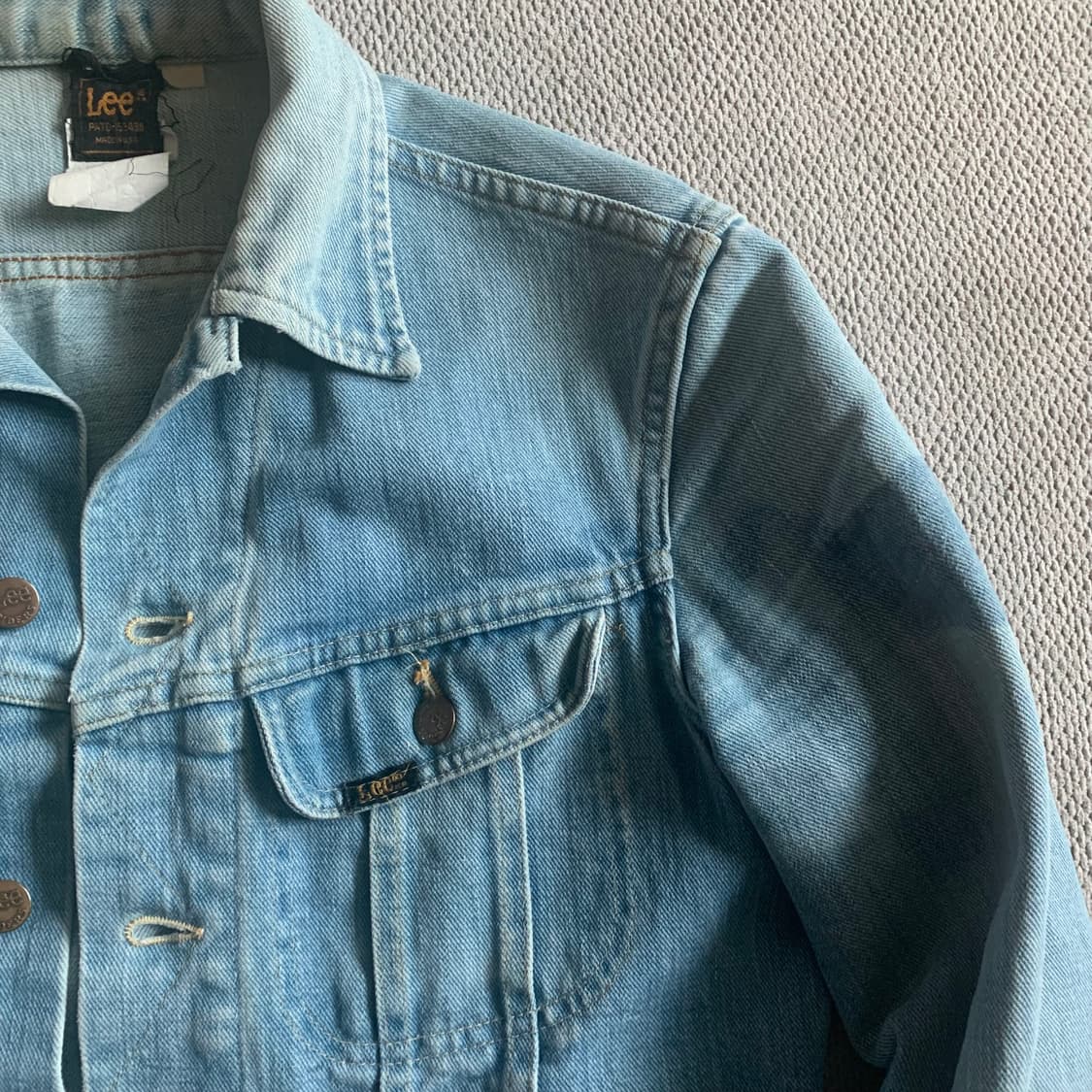 빈티지 lee 80s 데님 자켓 101j 220j 상품이미지3