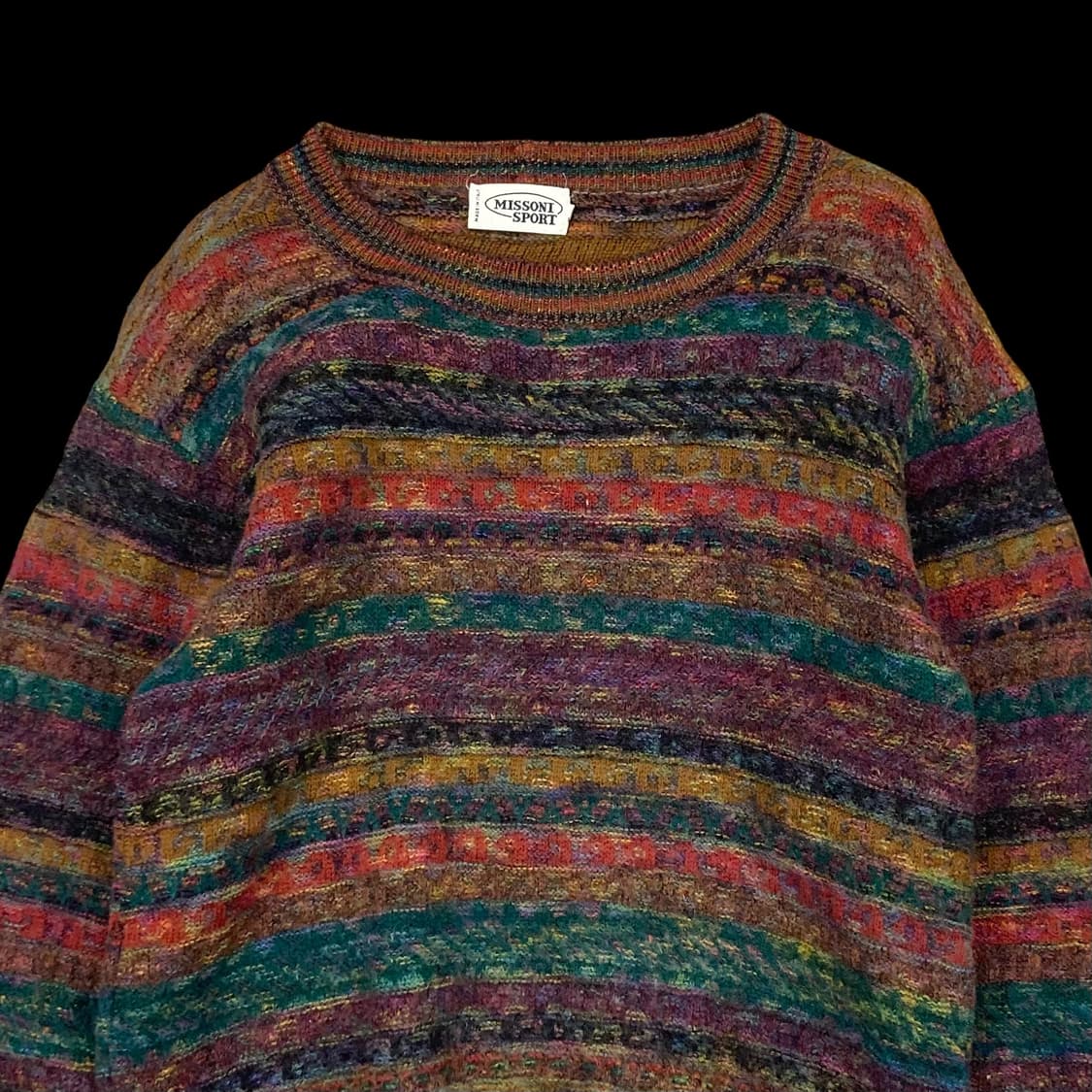 미쏘니 90s 빈티지 울 니트 상품이미지3