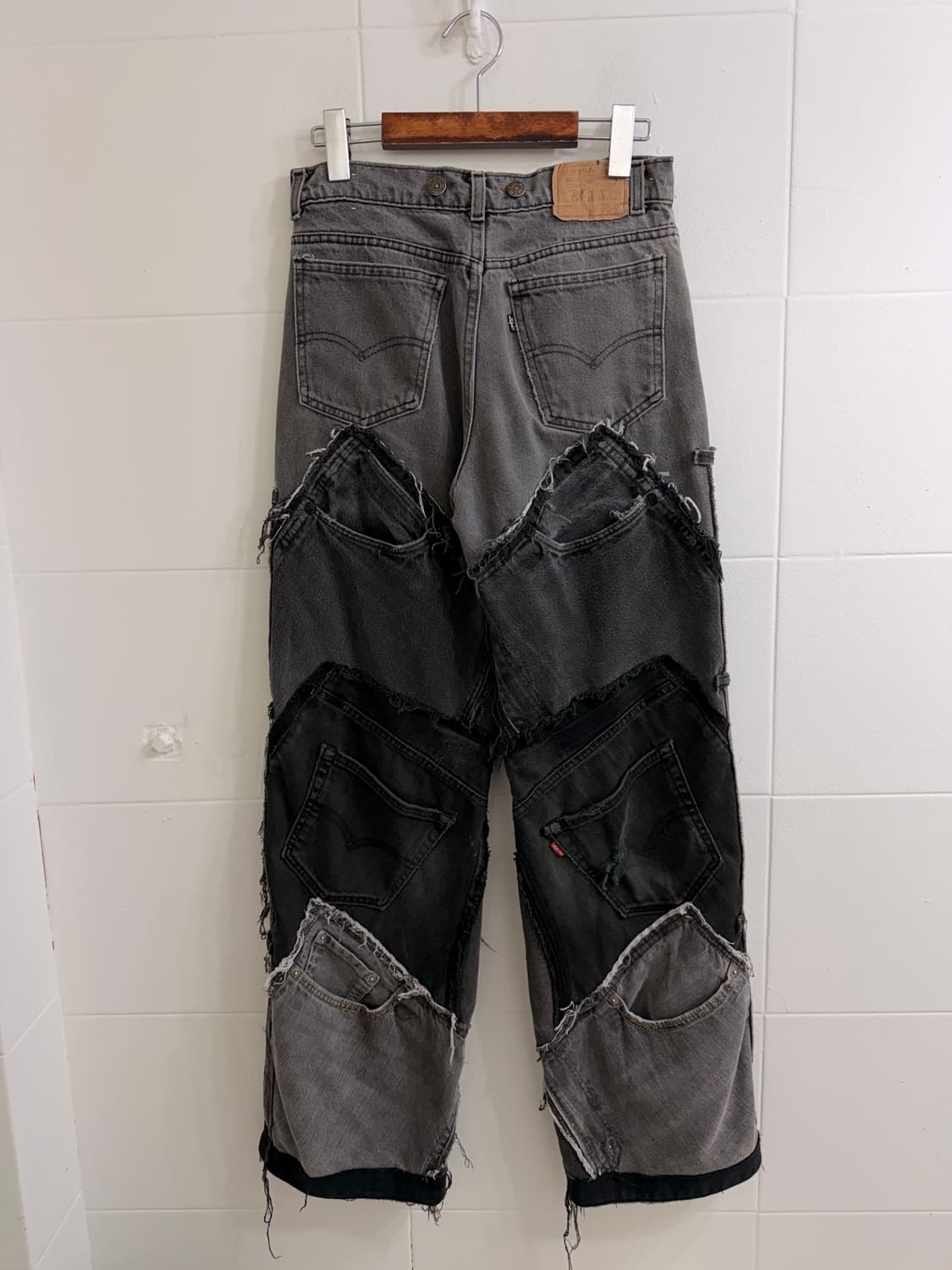 리바이스 흑청 리메이크 팬츠 상품이미지4