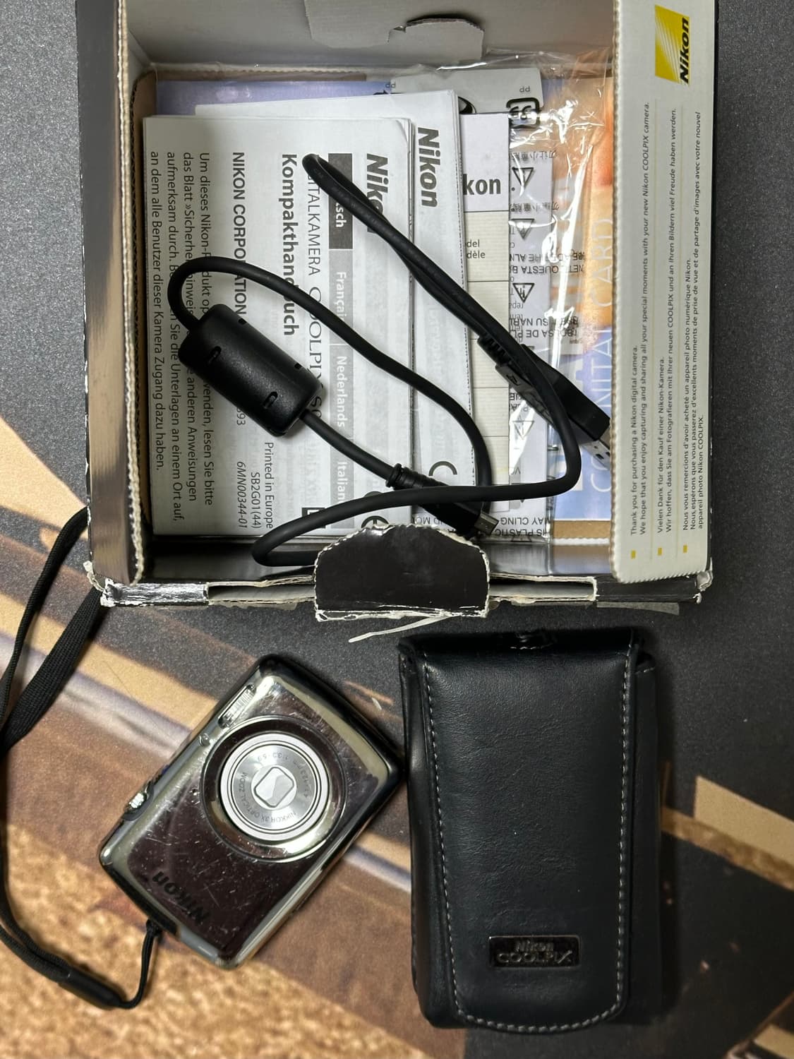 쿨픽스 s01 실버 풀박스 상품이미지2