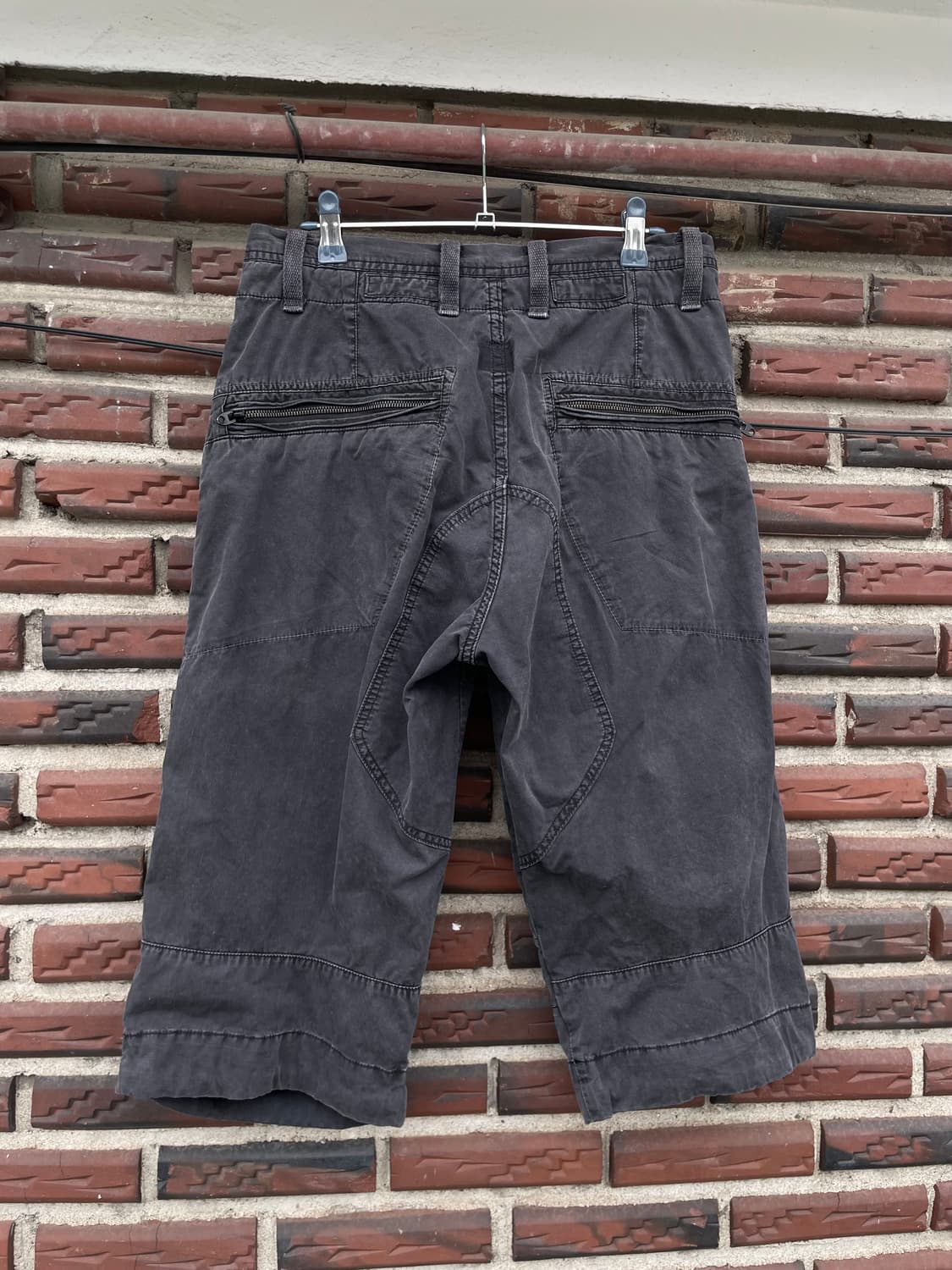 피그먼트 워싱 카고 쇼츠 상품이미지2