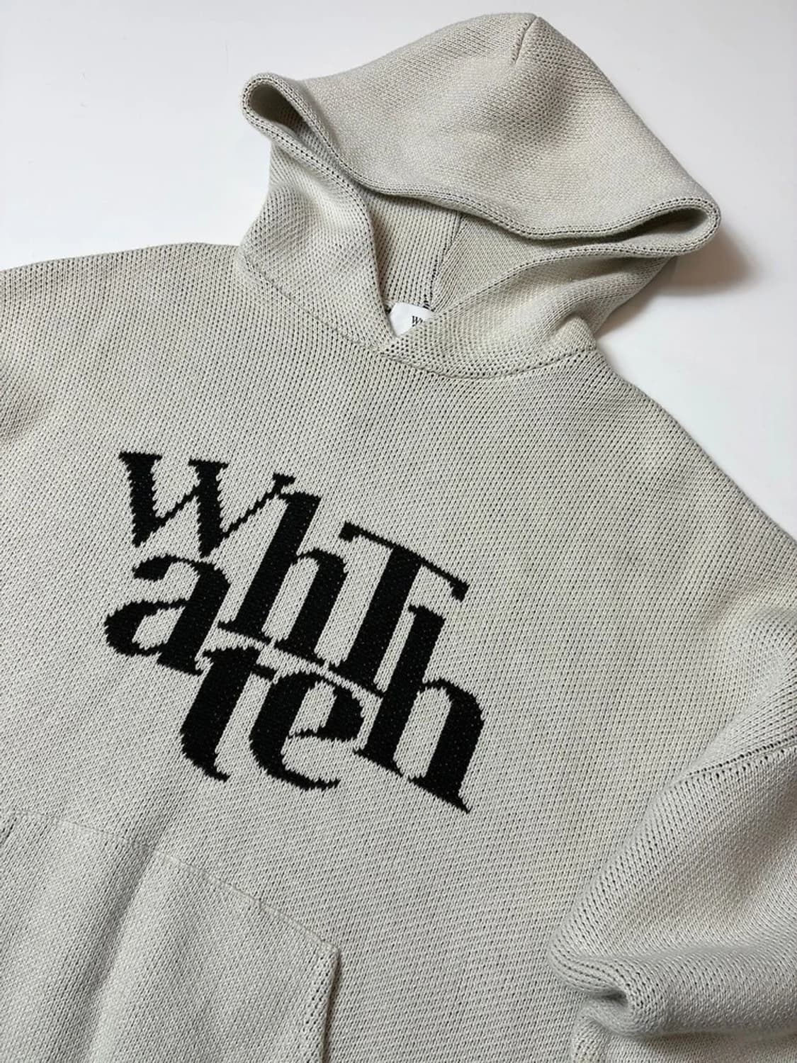 왓더웨어21FW WhatThe Wear NY-126니트후드티 PN8906 상품이미지3