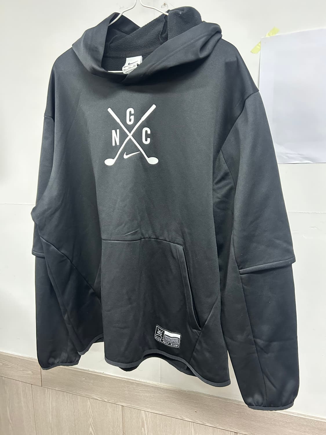 나이키 골프 클럽 블랙 후드티 xxl 상품이미지2
