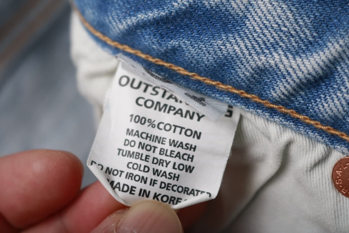 [34인치] 아웃스탠딩 셀비지 데님팬츠 상품이미지8