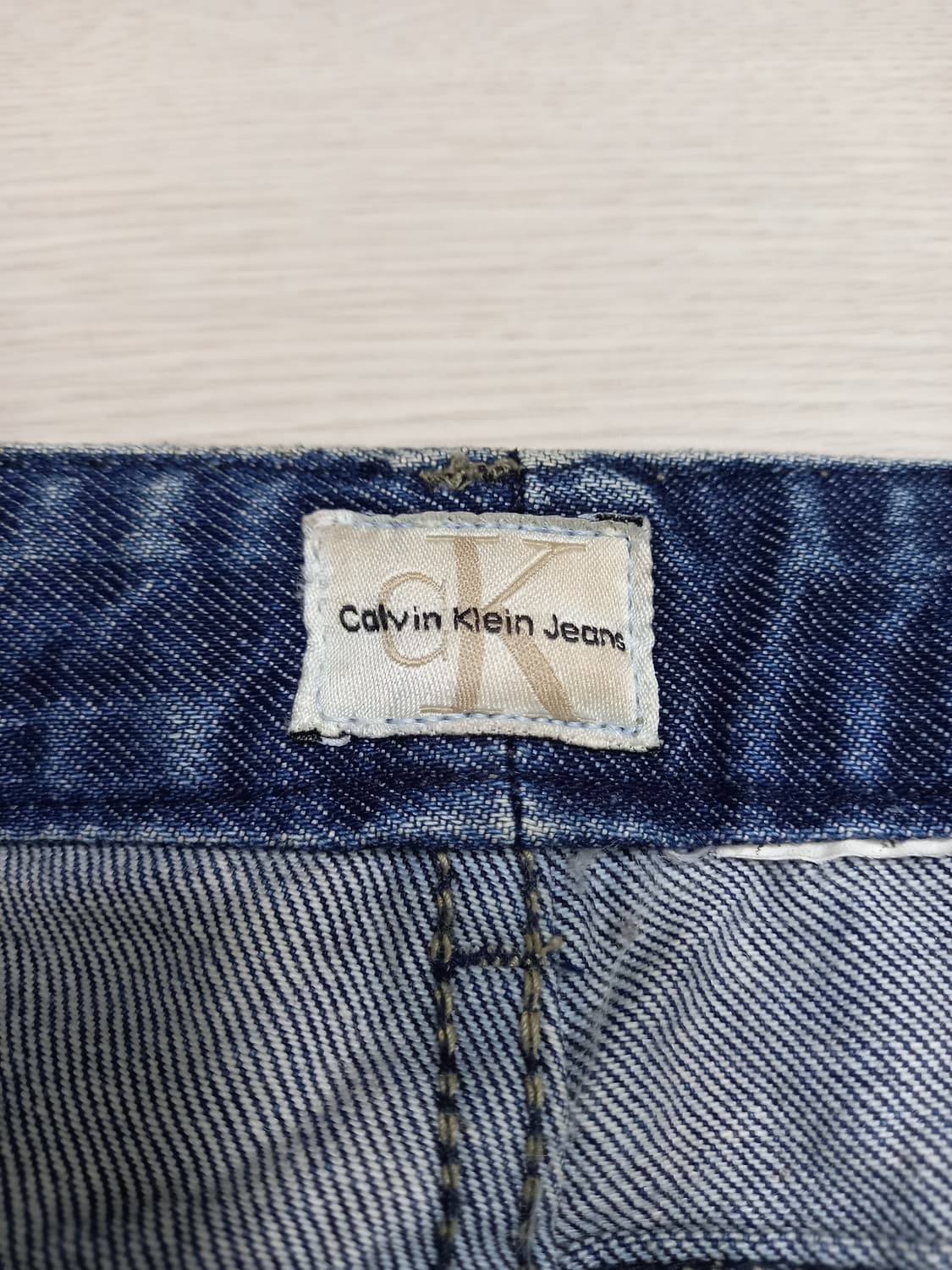 28 Calvin Klein 골반 워싱 약부츠컷 28-871 상품이미지8