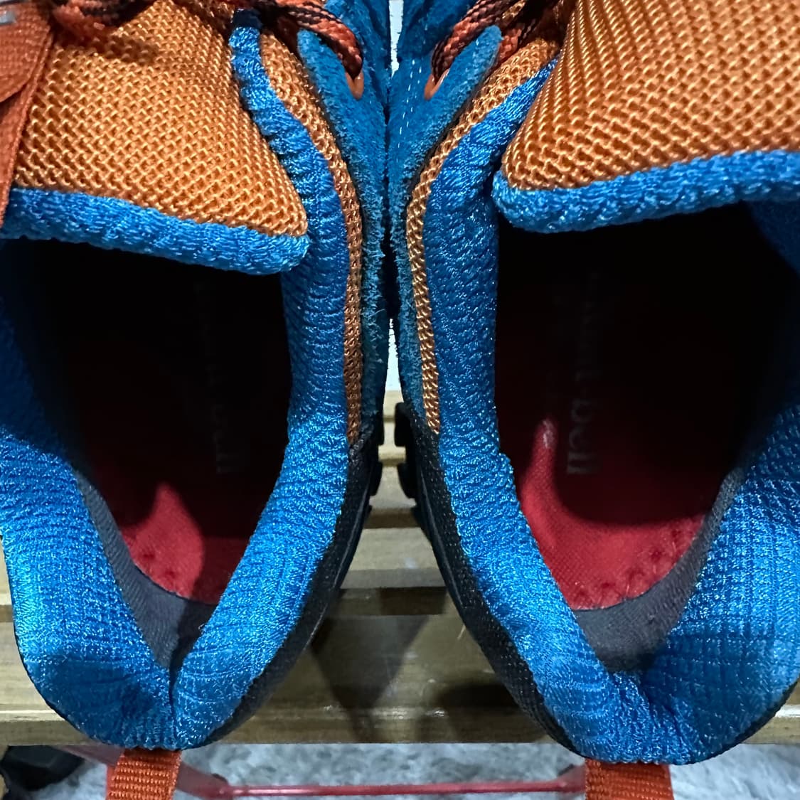 280) 몽벨 트레킹화 남성 남자 등산화 블루 상품이미지8