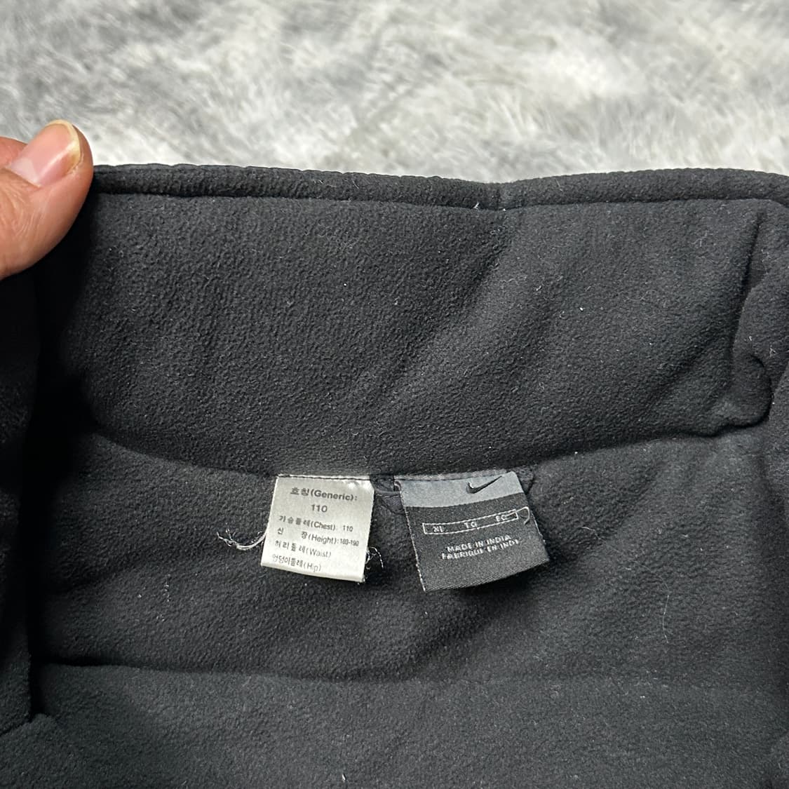 나이키 맨유 00s 블랙 오버핏 점퍼 XXL 상품이미지3