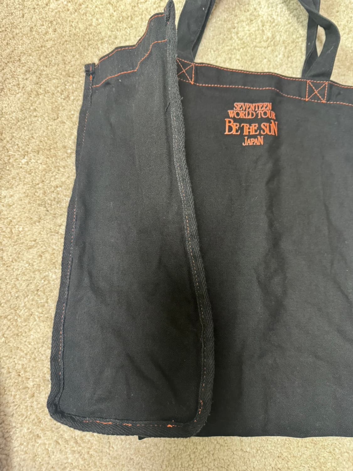 세븐틴 BE THE SUN 재팬 에코백 상품이미지3