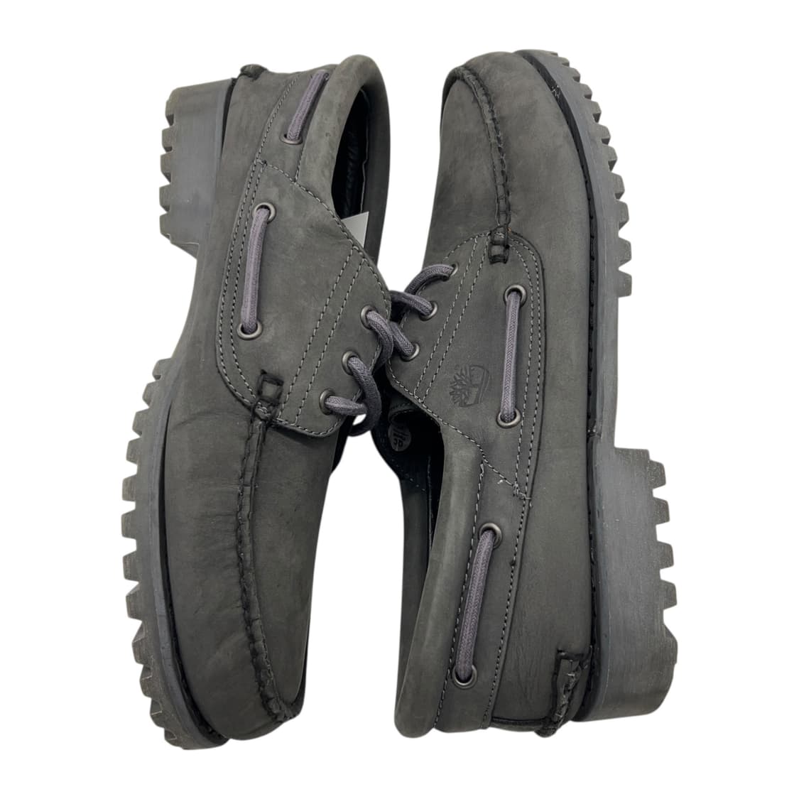 290 팀버랜드 어센틱 3아이 보트슈즈 다크 그레이 상품이미지3