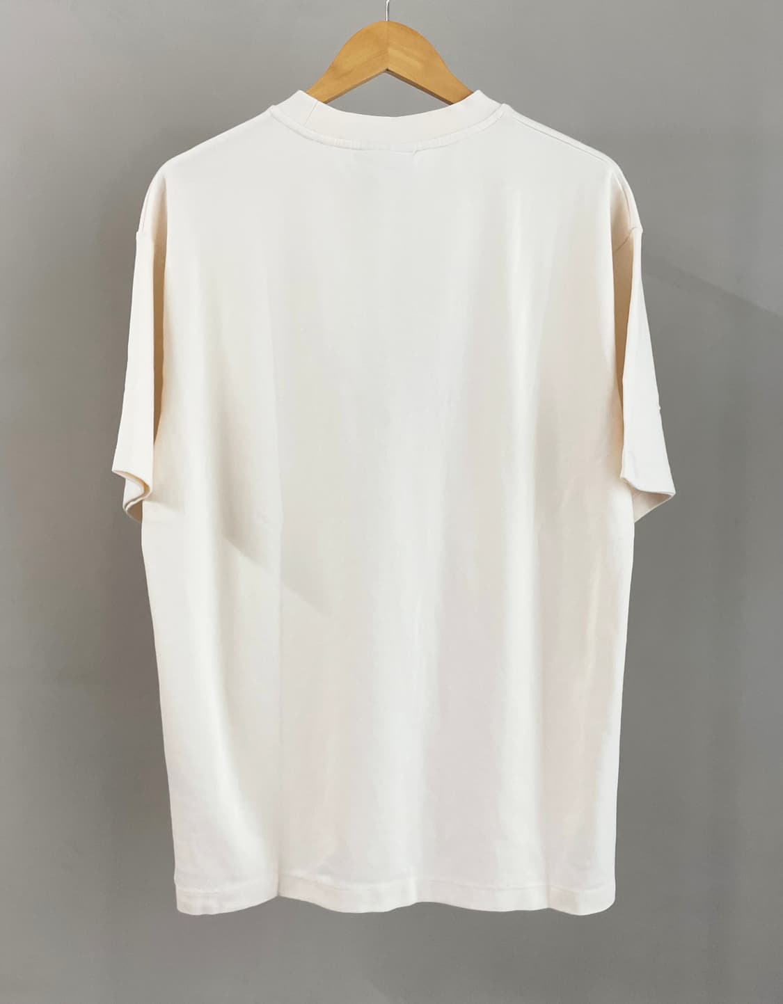 드롤드 무슈 플라워 자수 로고 티셔츠 상품이미지3