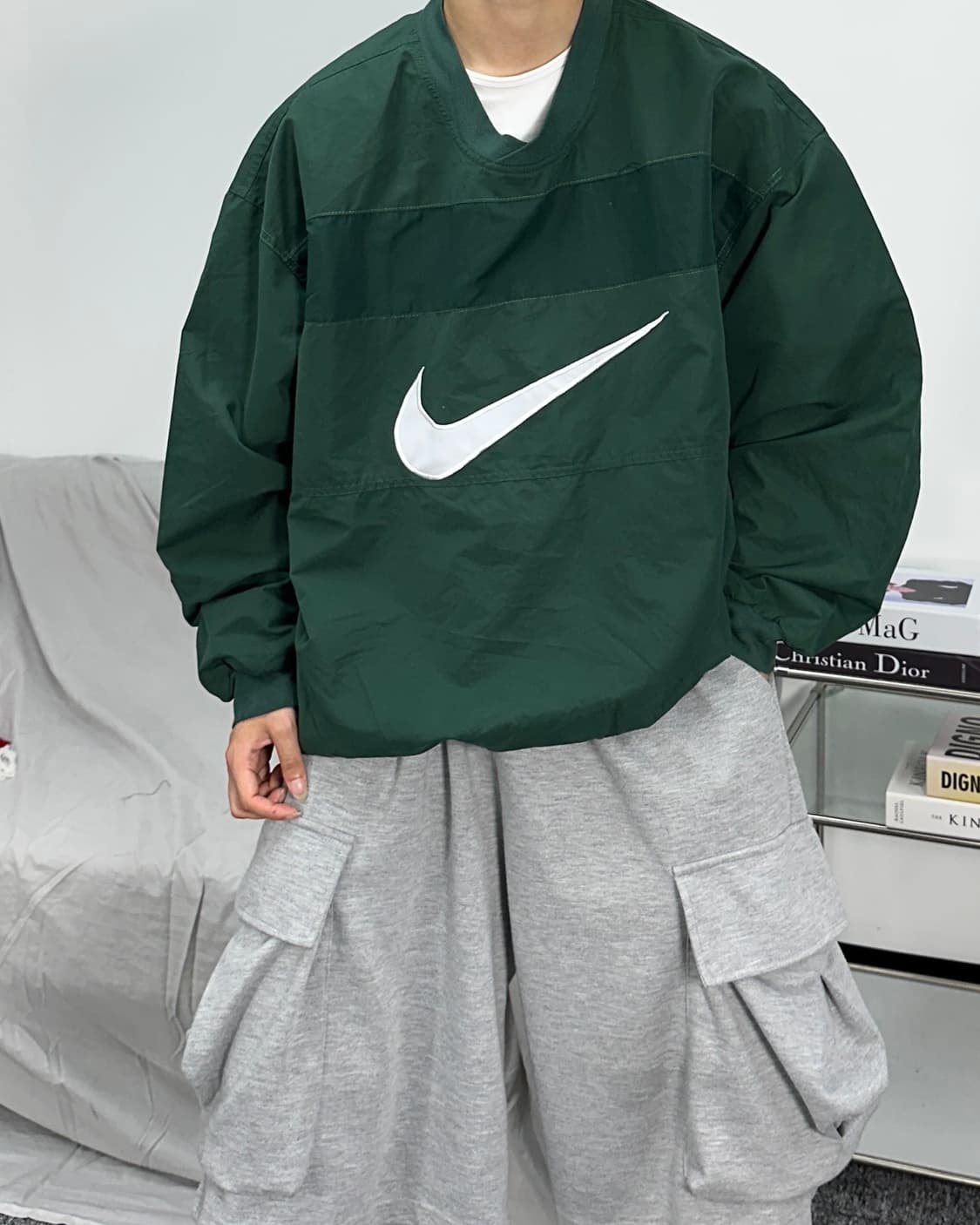 나이키 그린 빅로고 웜업 XL 상품이미지2