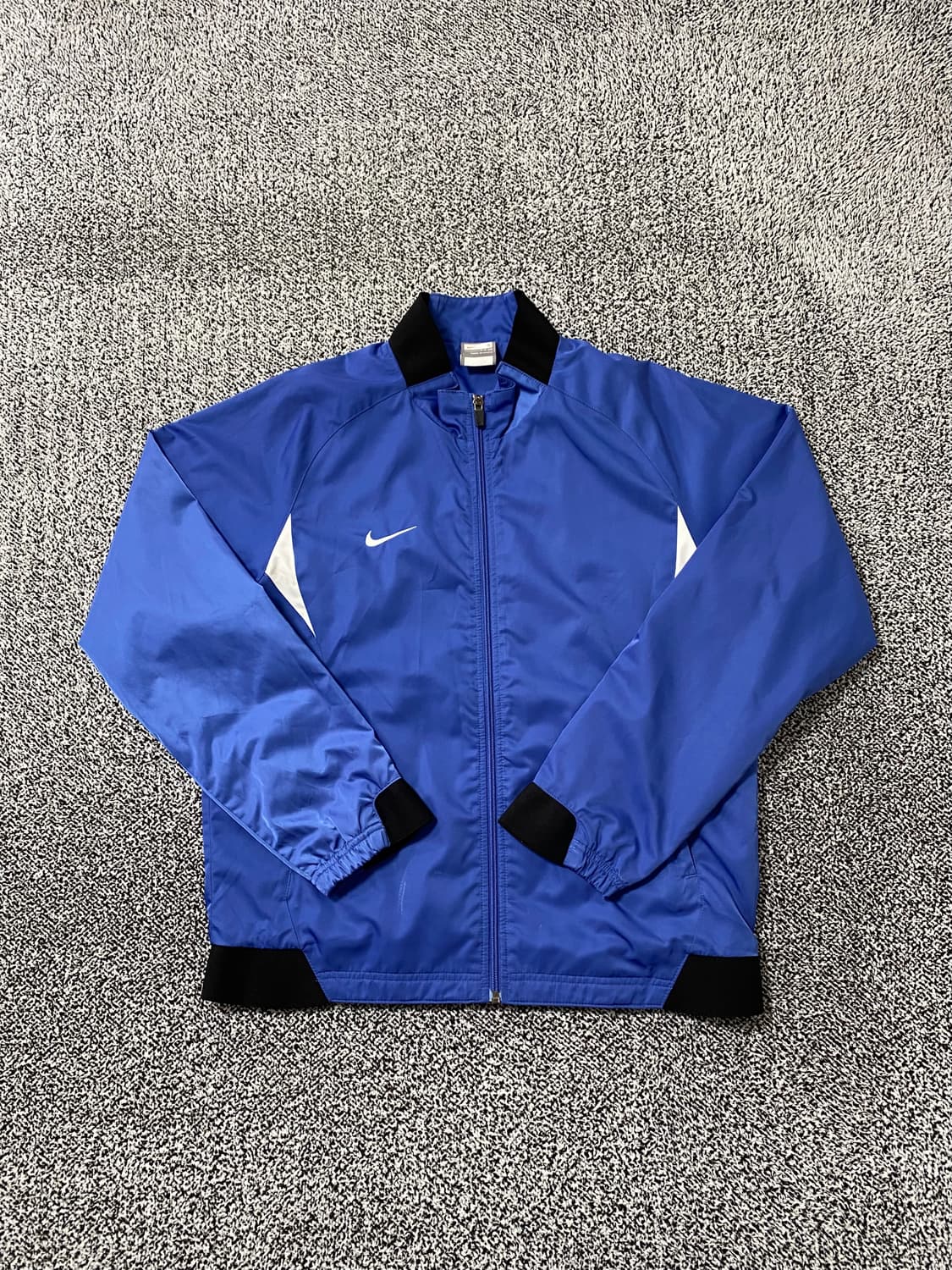 빈티지9. 나이키 스우시 블루 네이비 바람막이 바막 윈드브레이커 상품이미지1