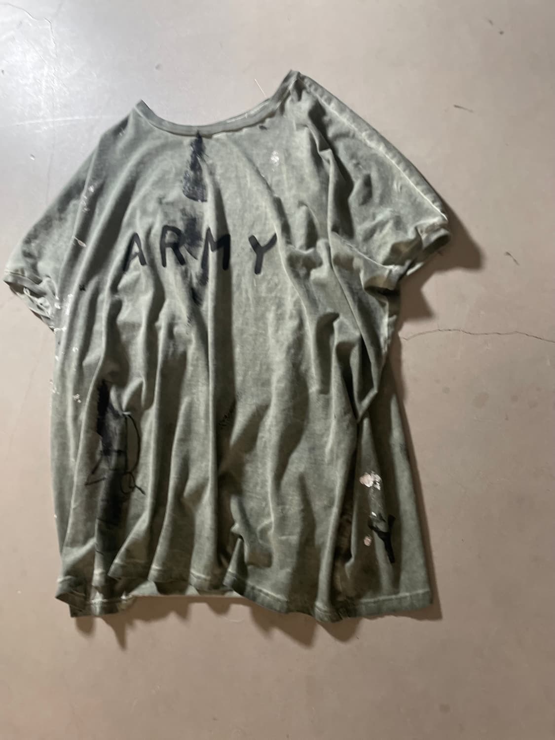 KZ Atelier ARMY Painting T-shirt 상품이미지2