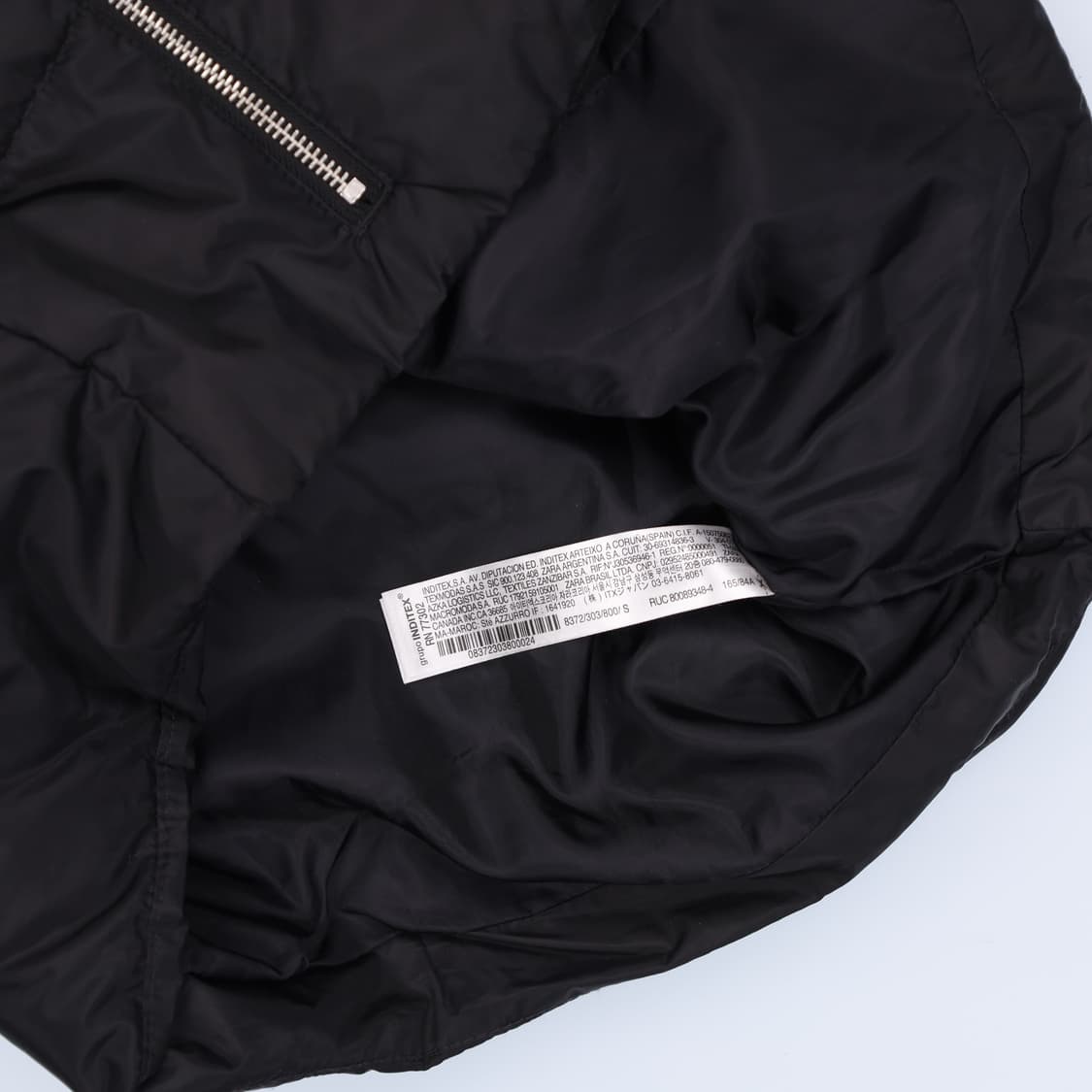 [S] 자라 여성 크롭 패딩 조끼 베스트 0119J 상품이미지4