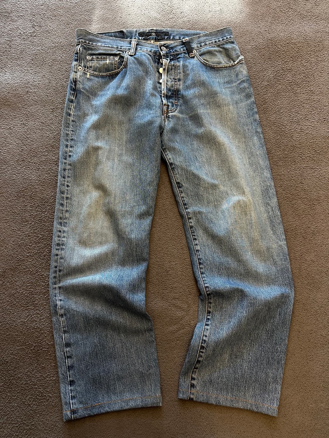 스톤아일랜드 데님 스트레이트 팬츠 처분  상품이미지3