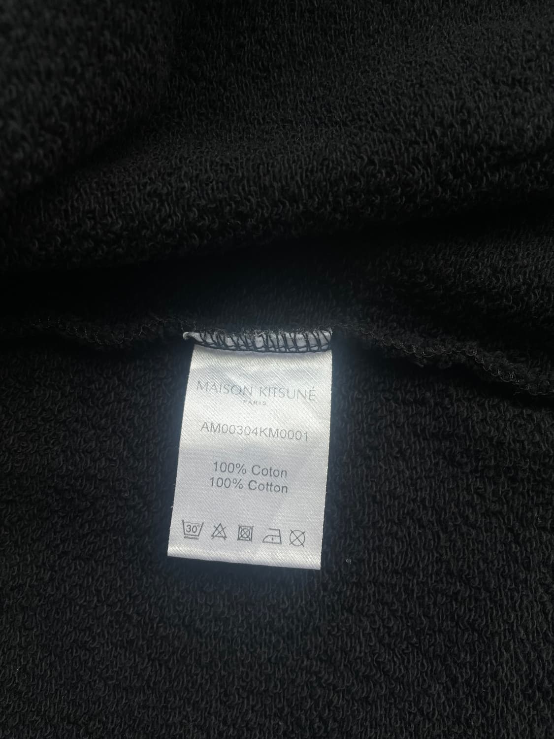 [M] 메종 키츠네 트리 폭스 자수로고 후드 집업 상품이미지10