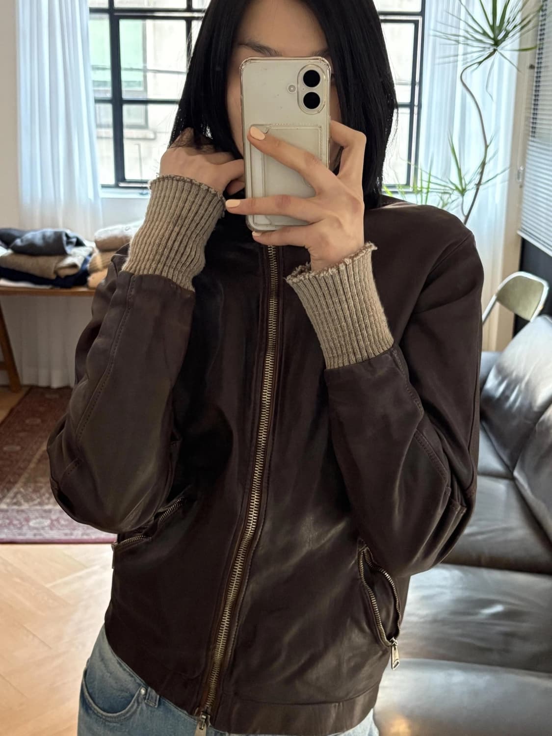 조르지오 브라토 레더 자켓 상품이미지4