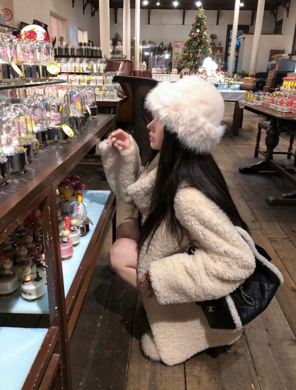 더위시 엘린 시어링 코트 상품이미지2