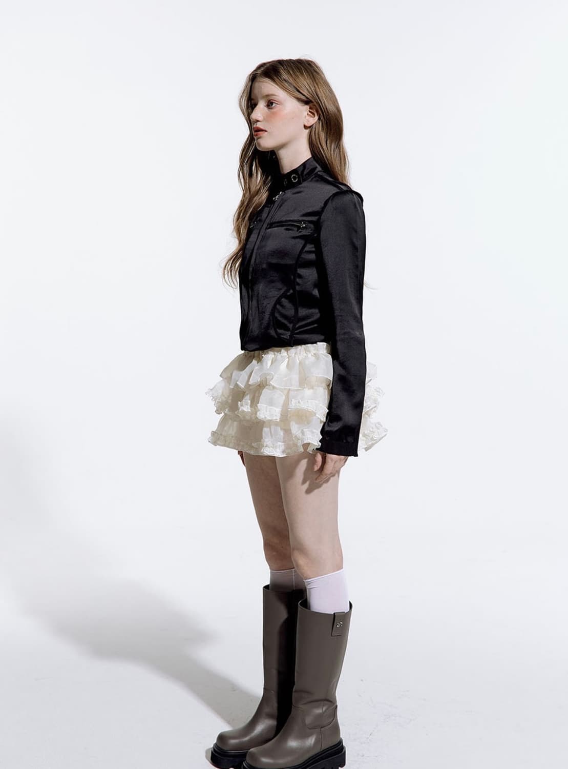 러프넥) 튜튜 팬츠 스커트 상품이미지8