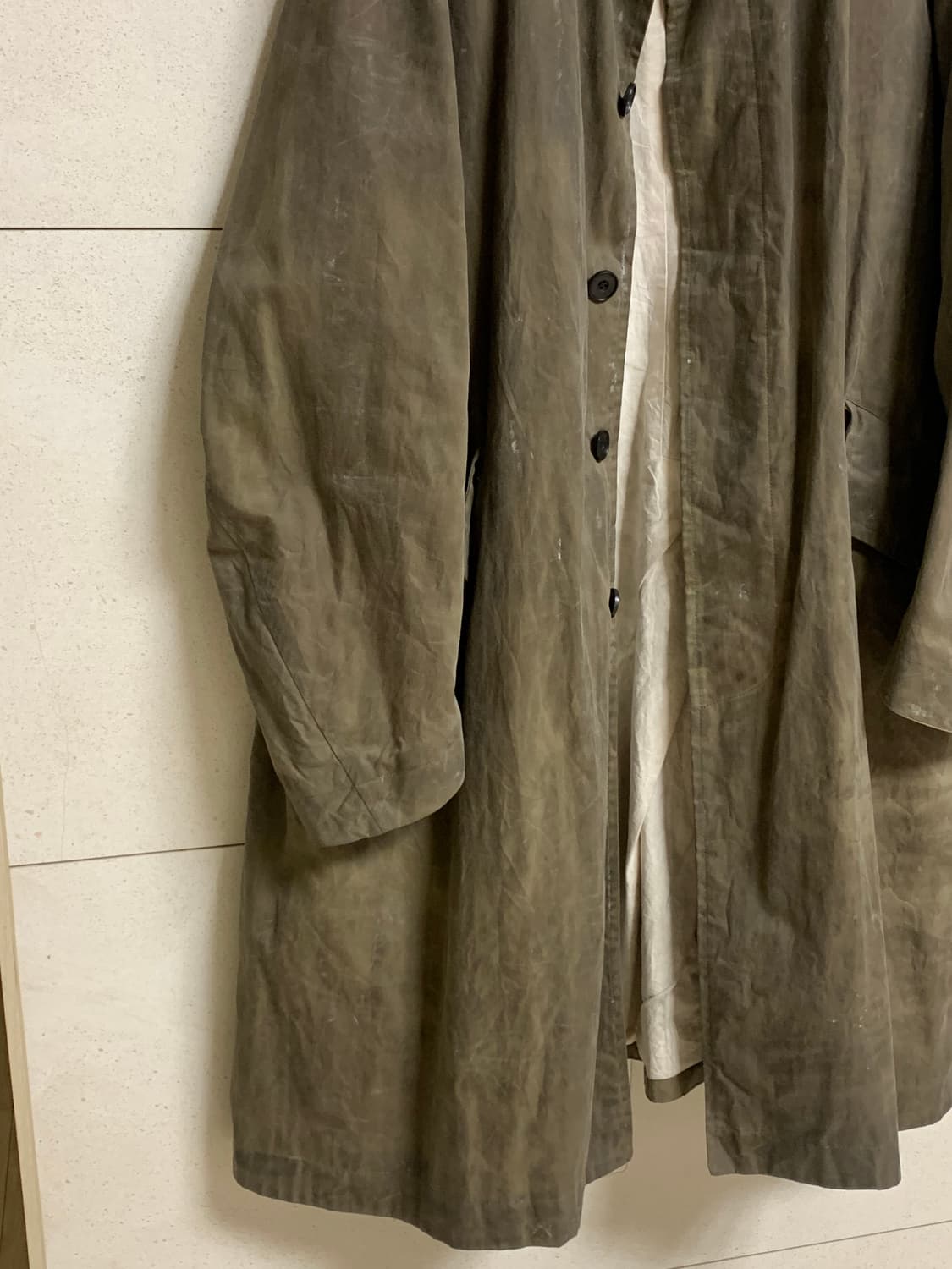 Lcbx Waxed Mac Coat OS  상품이미지3