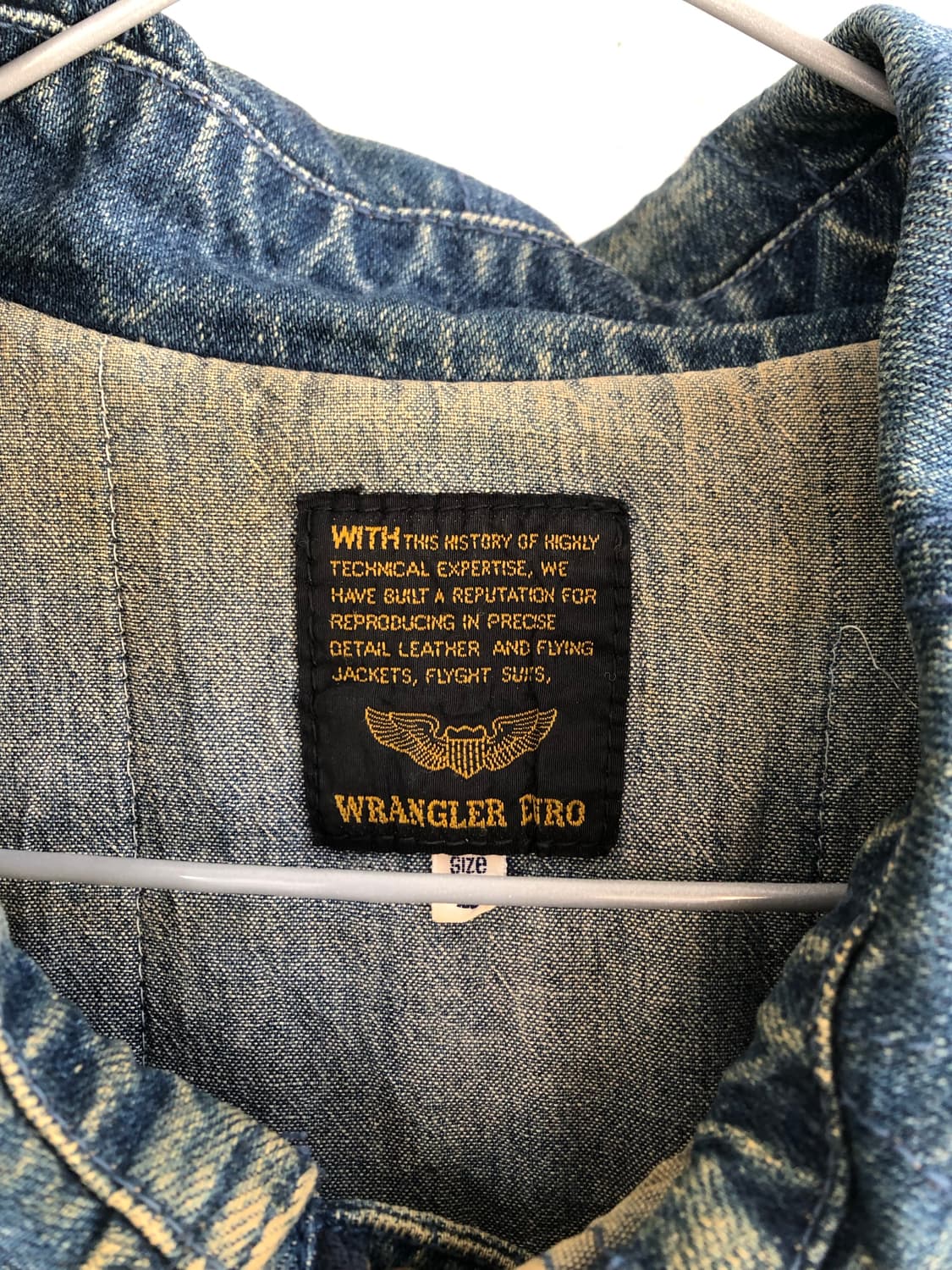 랭글러 데님 블루종 자켓 상품이미지2