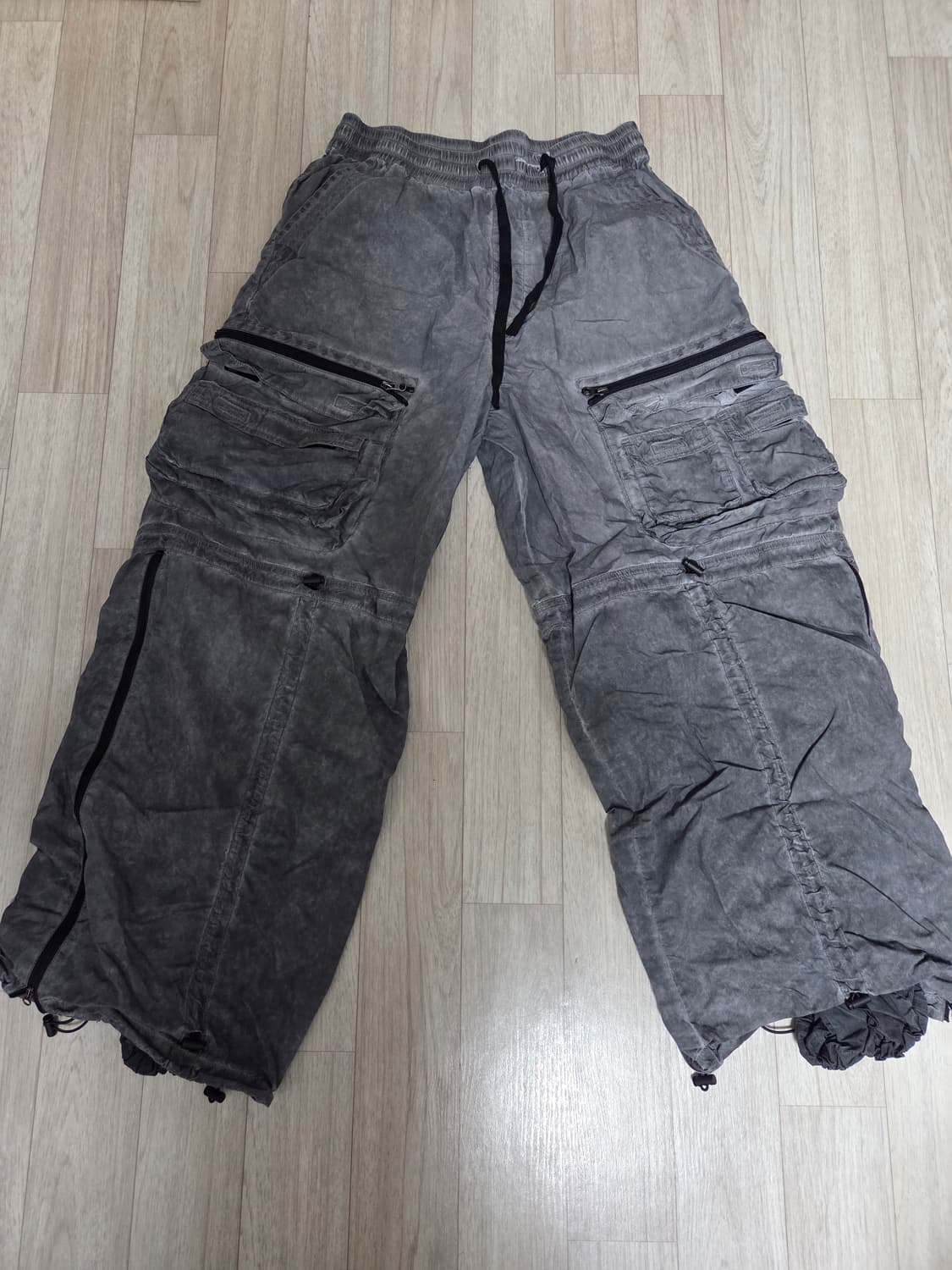 DNSR 오버 다이드 트랜스폼 팬츠 L 상품이미지2