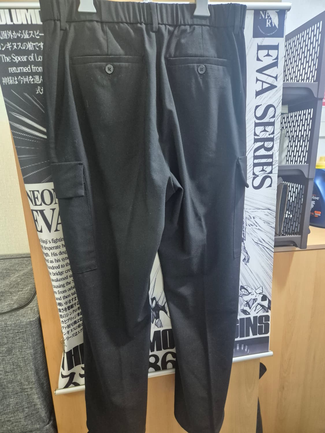 [frank stone] 스트링 카고 슬랙스 상품이미지4