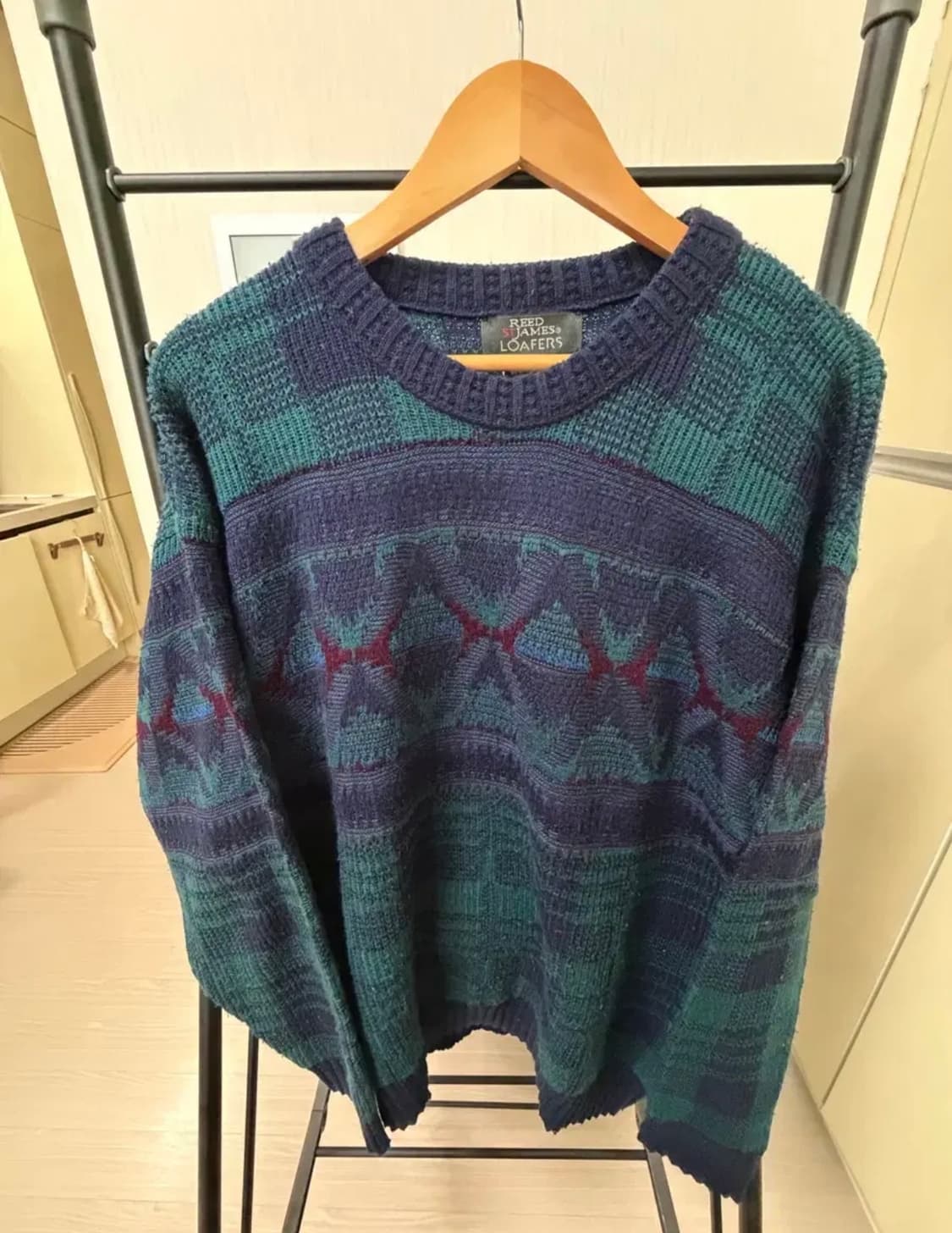 빈티지패턴니트 상품이미지1