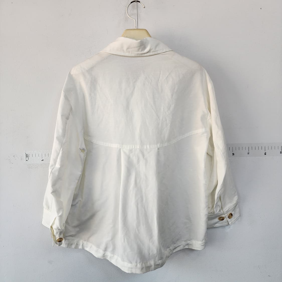 엣지 화이트 캐주얼 마 자켓 상품이미지3