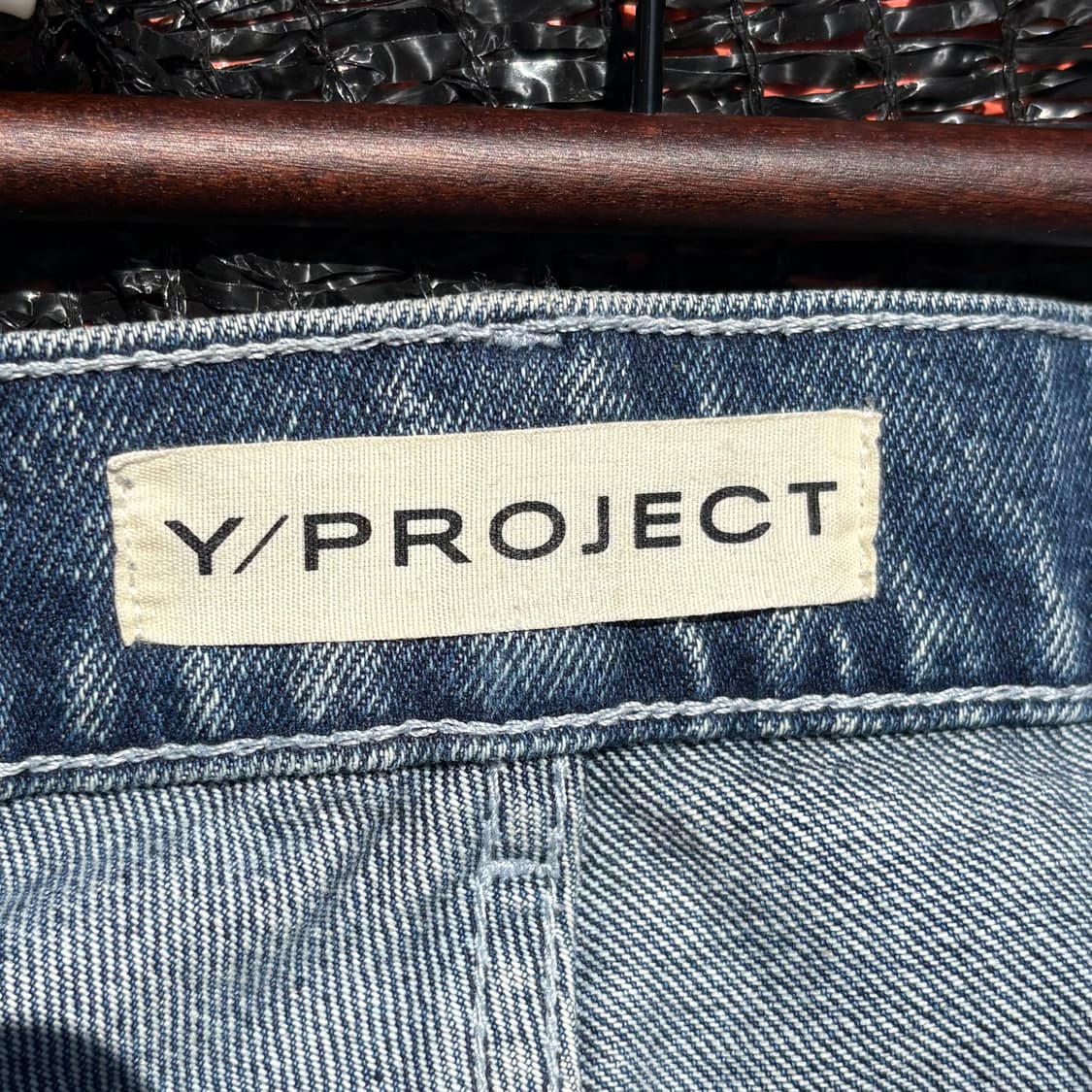Y/Project 22fw 와이어 오가닉 데님 와이드 팬츠 상품이미지8