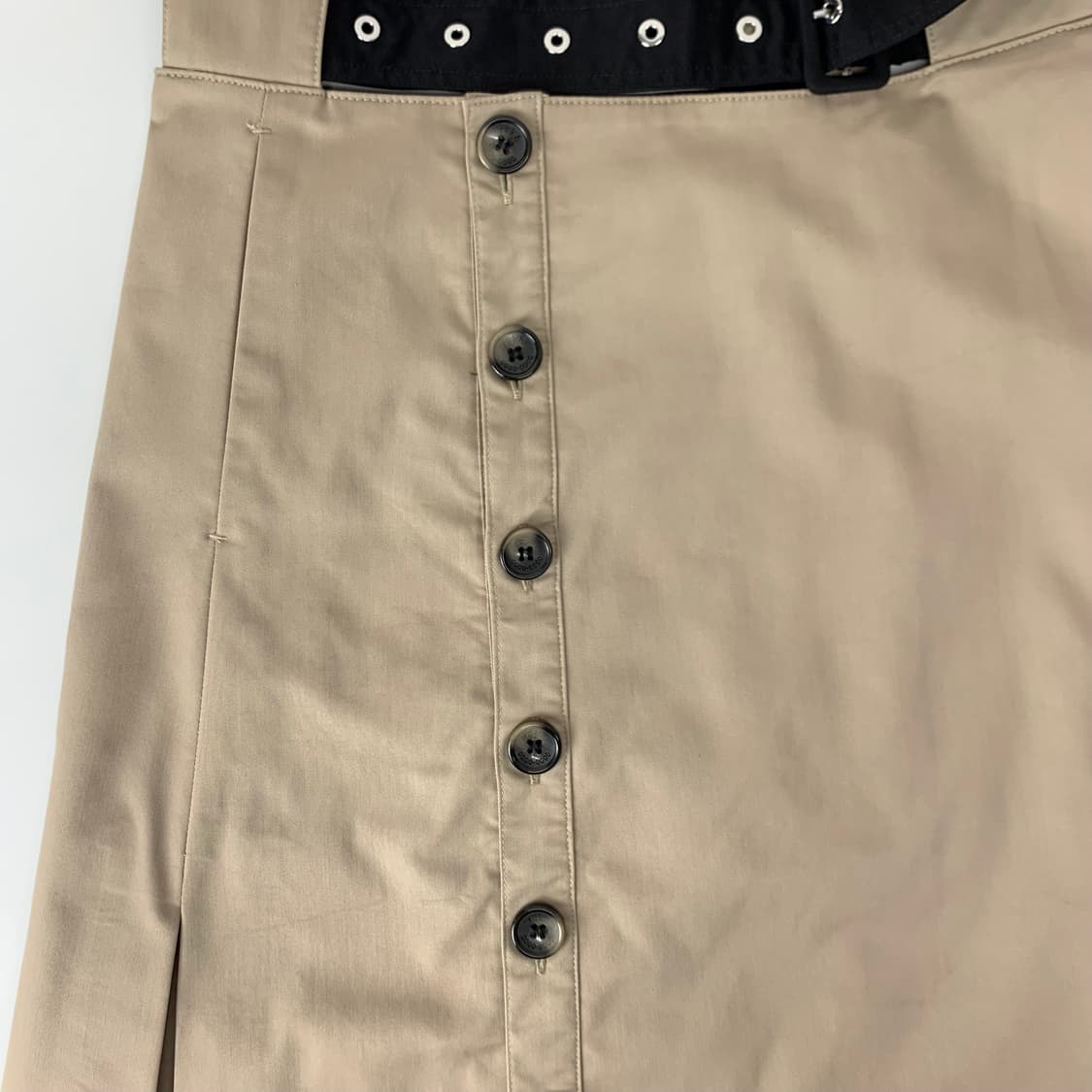 rokh h&m 벨티드 트윌 스커트 상품이미지5