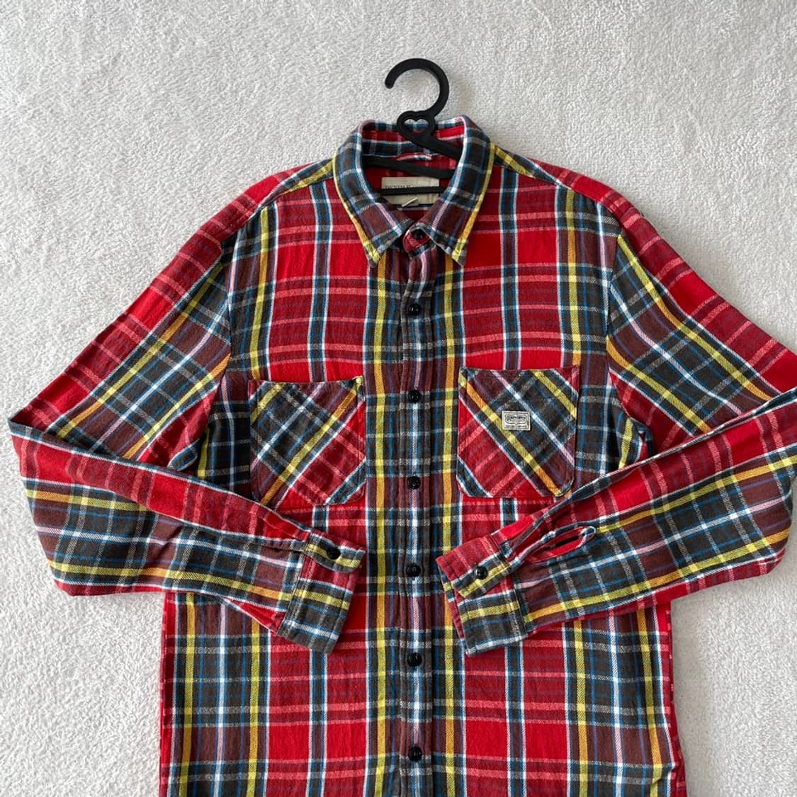 M 폴로 데님앤서플라이 플란넬 체크 셔츠 상품이미지2