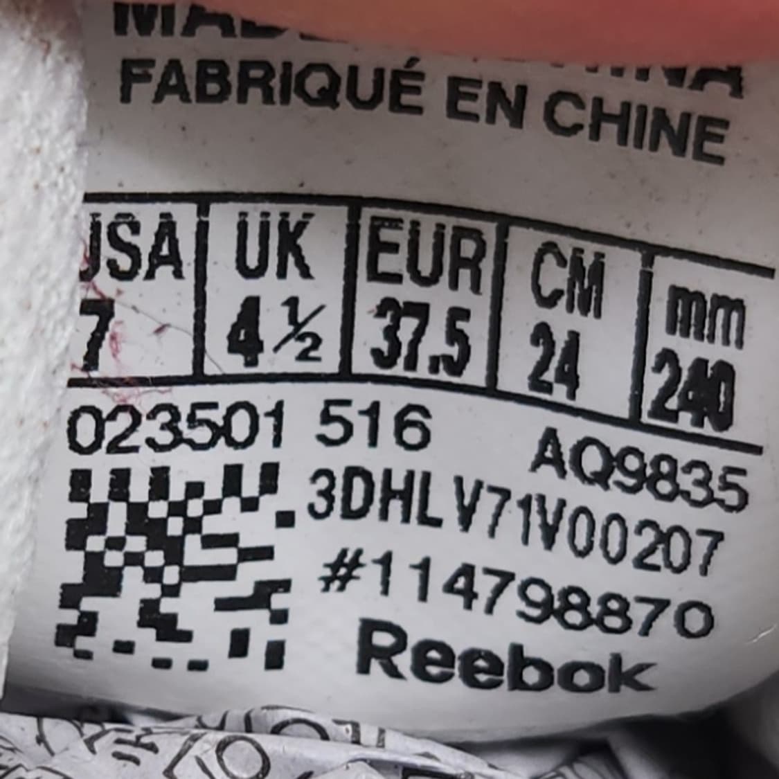 리복 퓨리라이트 여성운동화240 상품이미지6