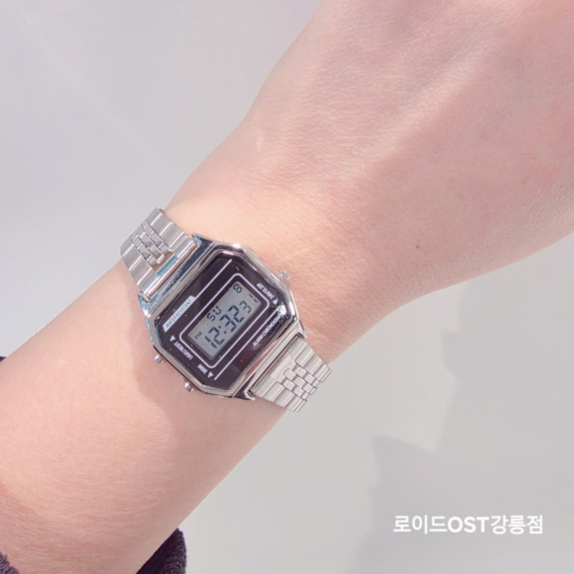 로이드 타임피스 레트로 디지털 여성 메탈시계 로이드 OST 상품이미지7