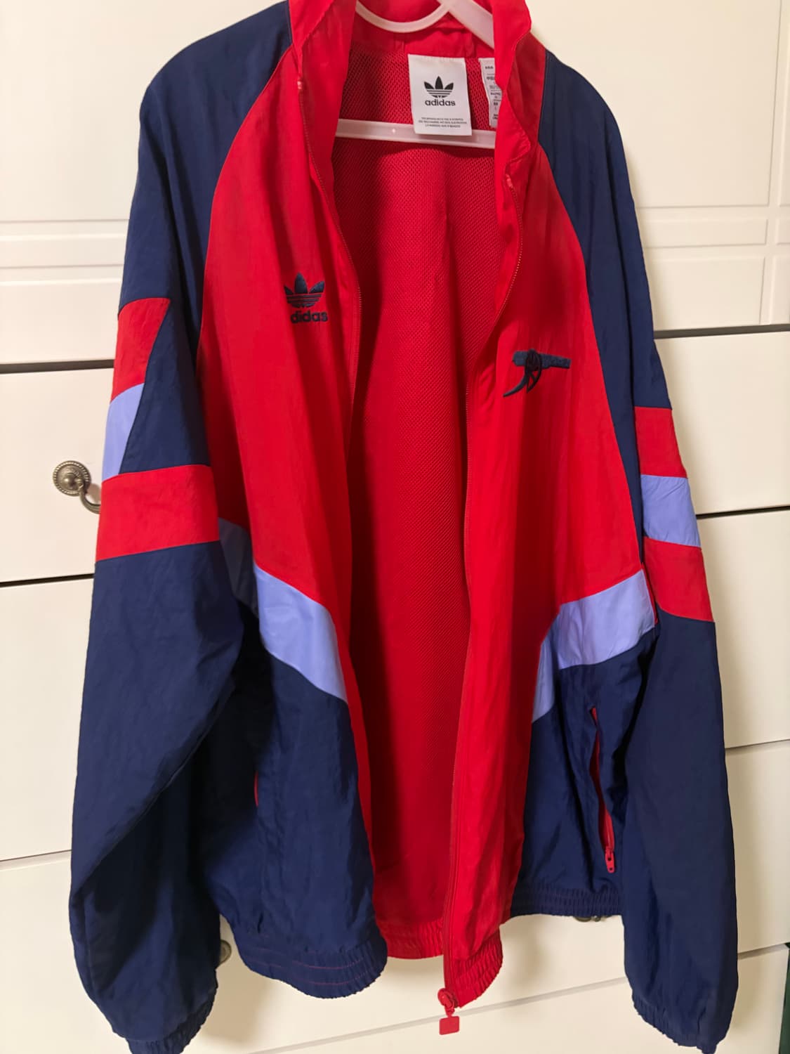 아스날 트랙탑 바람막이 L 상품이미지1