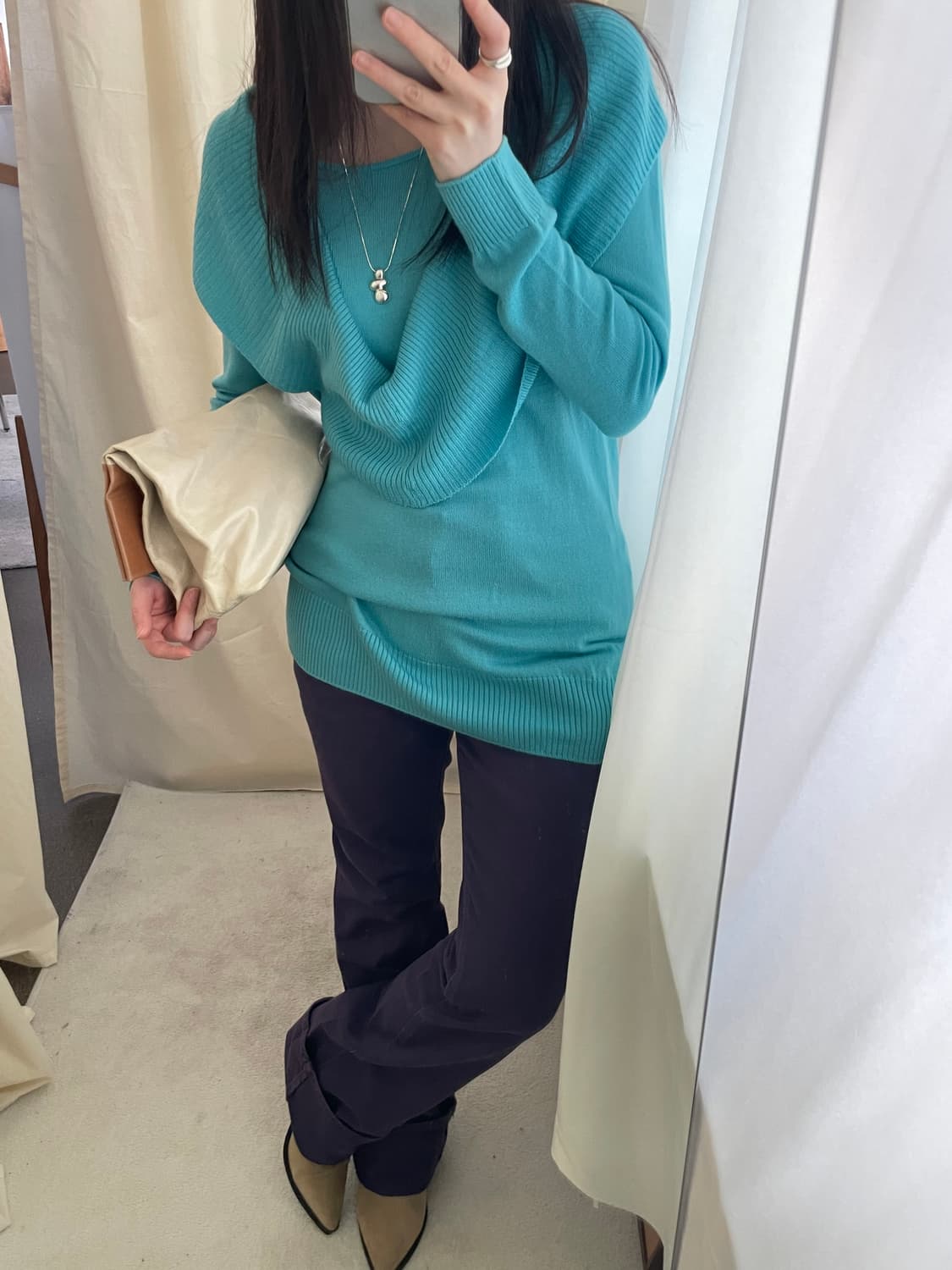 vintage semi boots cut cotton pants 상품이미지10